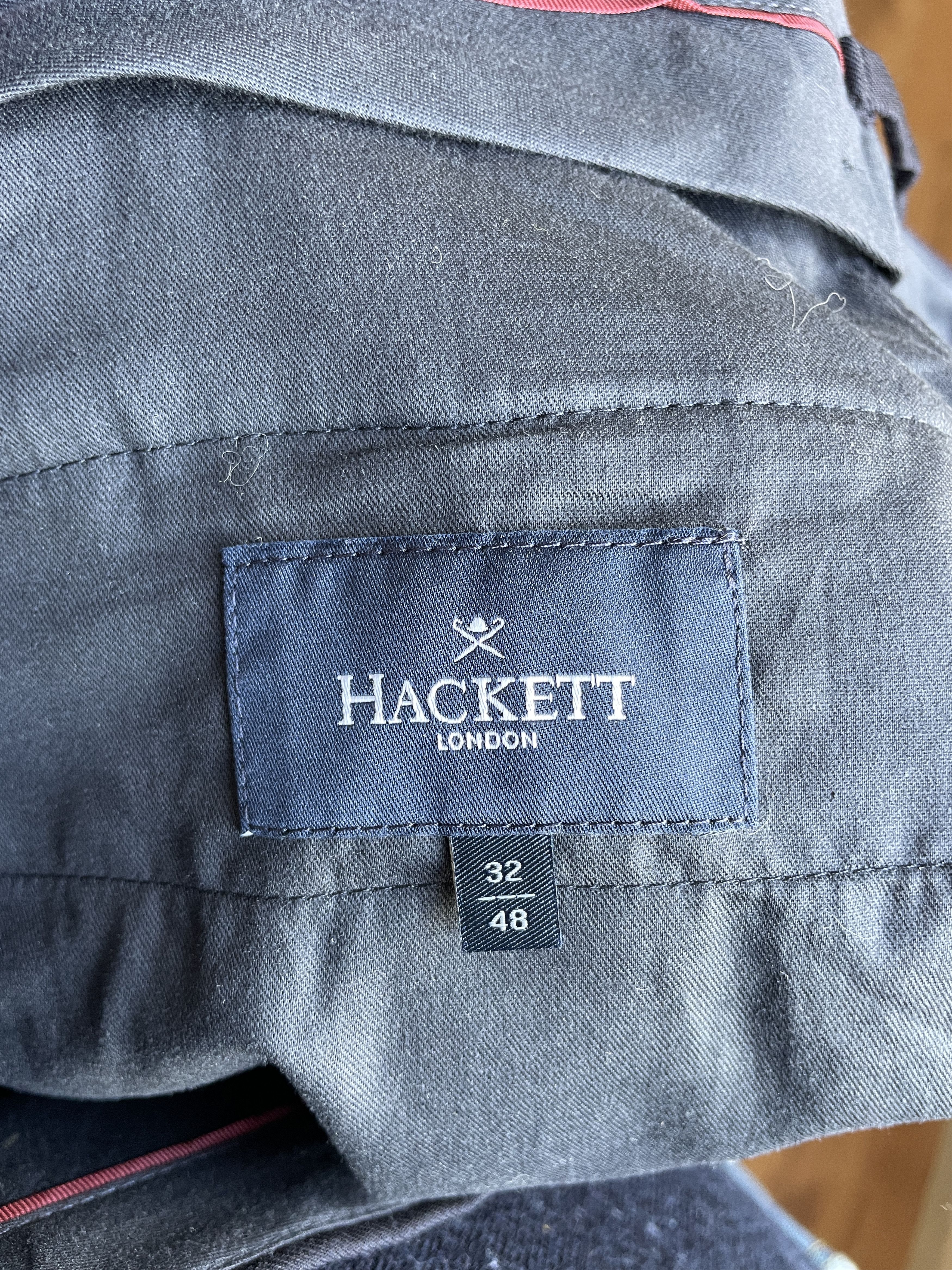 Hackett Hackett London Plain Wool Dress Trousers Size 32/48 Size 38R - 7 Thumbnail