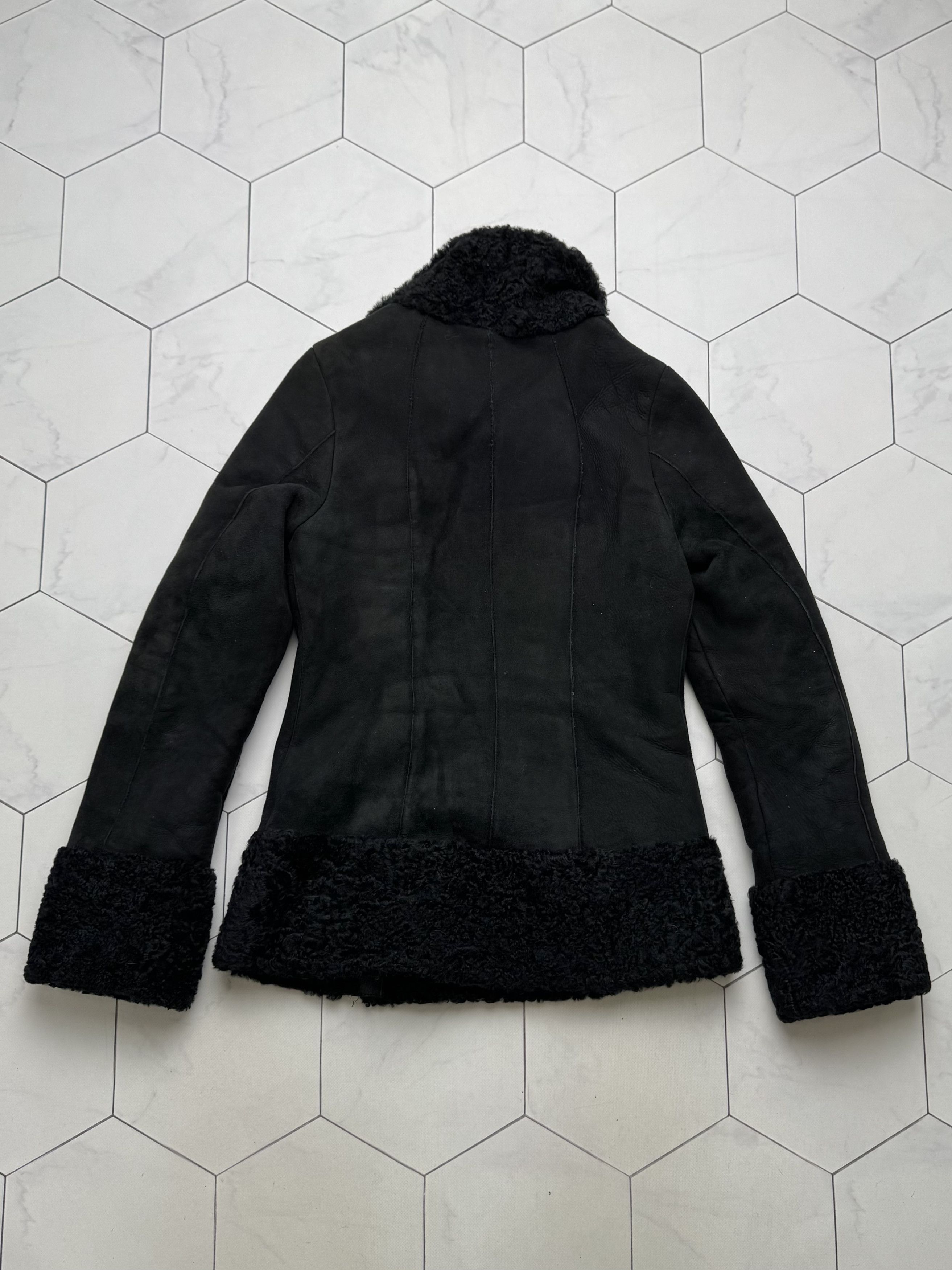 Japanese Brand Vintage Real Sheepskin Jacket (B550)E2D15 Size S / US 4 / IT 40 - 9 Thumbnail