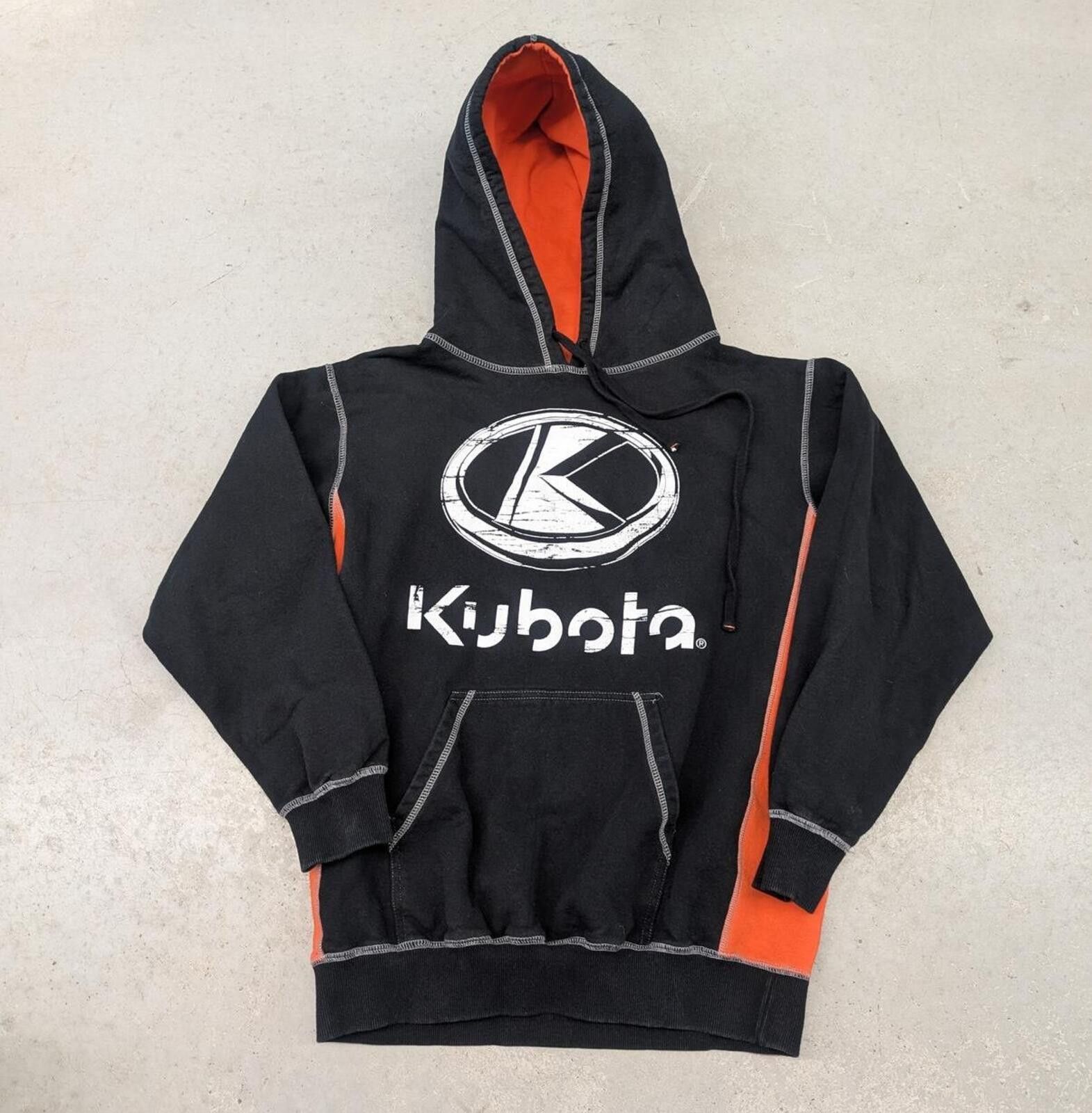 NASCAR Vintage 90s Choko Motorsport Canada Kubota Black Hoodie Size US M / EU 48-50 / 2 - 1 Thumbnail