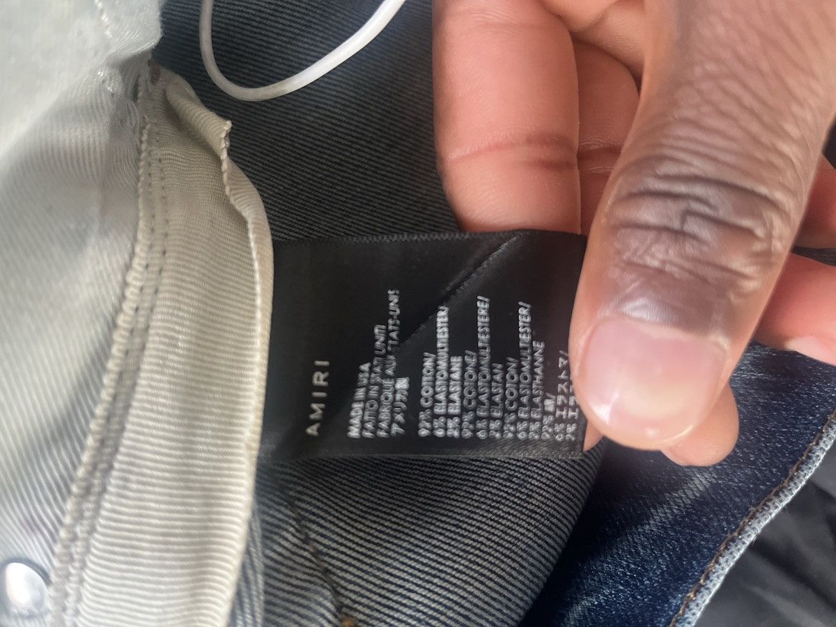 Amiri Mike Amiri MX1 Distressed Denim Size US 30 / EU 46 - 6 Thumbnail
