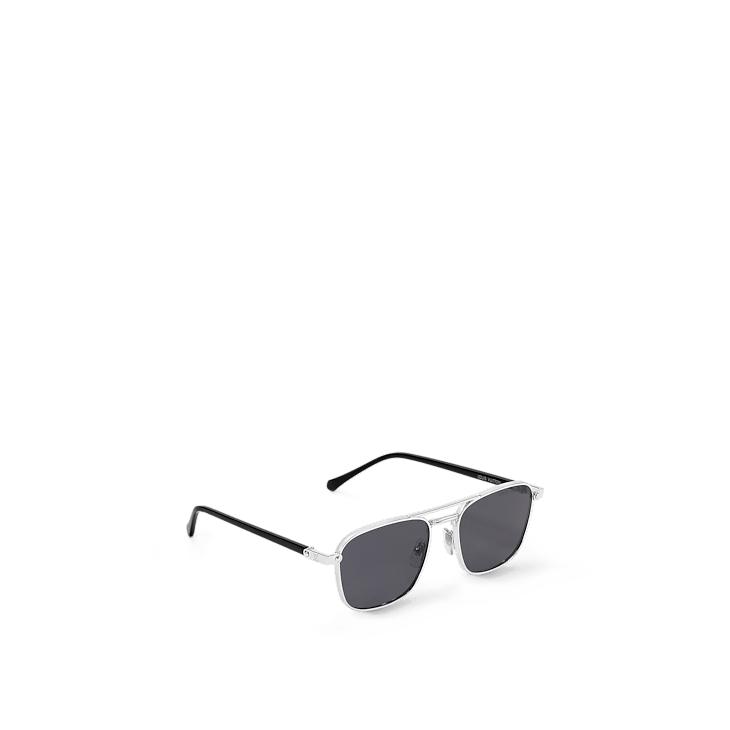 Louis Vuitton LV Signature Metal Square Sunglasses Size ONE SIZE - 5 Thumbnail
