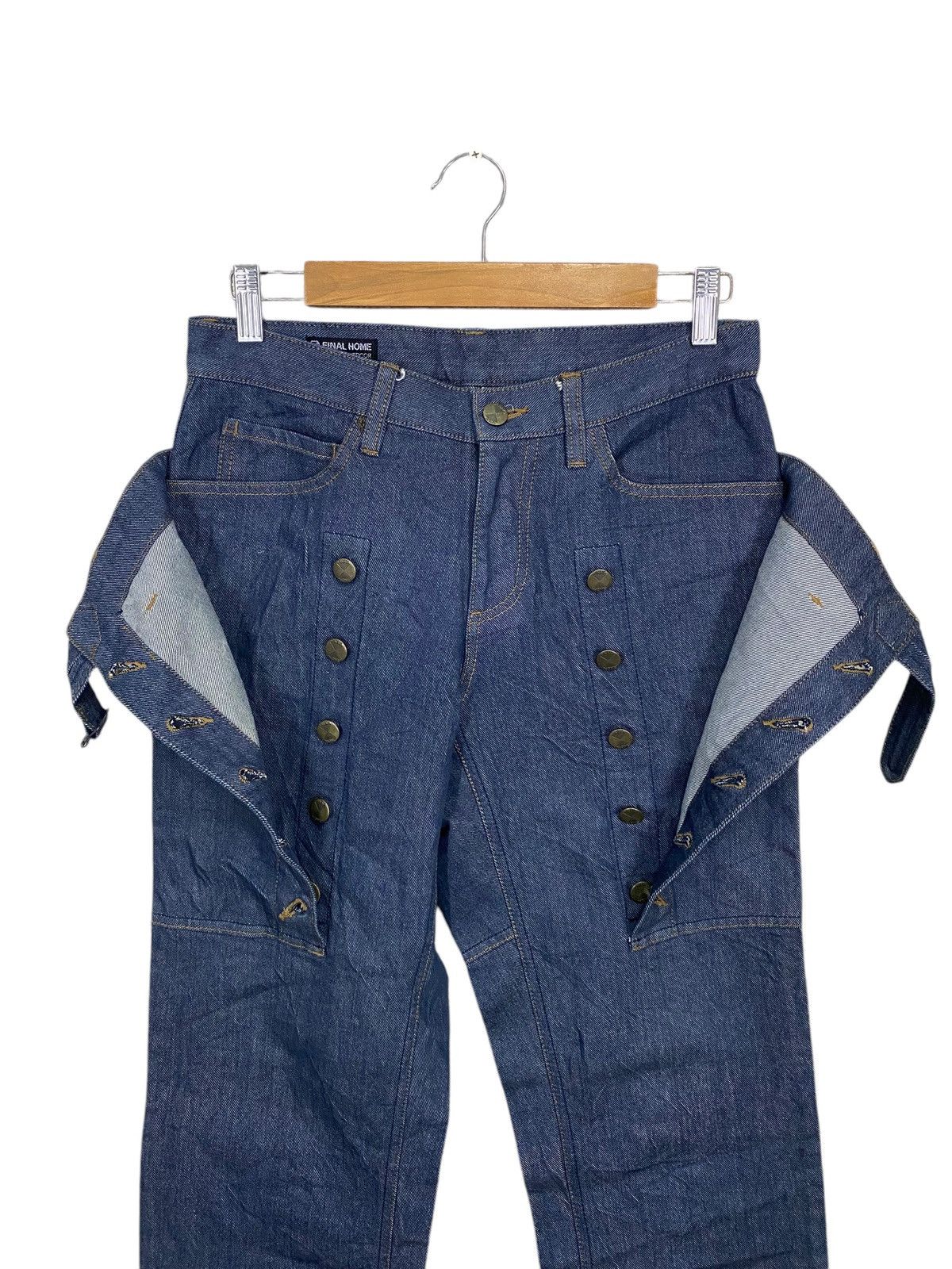 Final Home 🔥FINAL HOME🔥 DENIM PANTS UTILITY SURVIVAL TROUSER Size US 30 / EU 46 - 4 Thumbnail