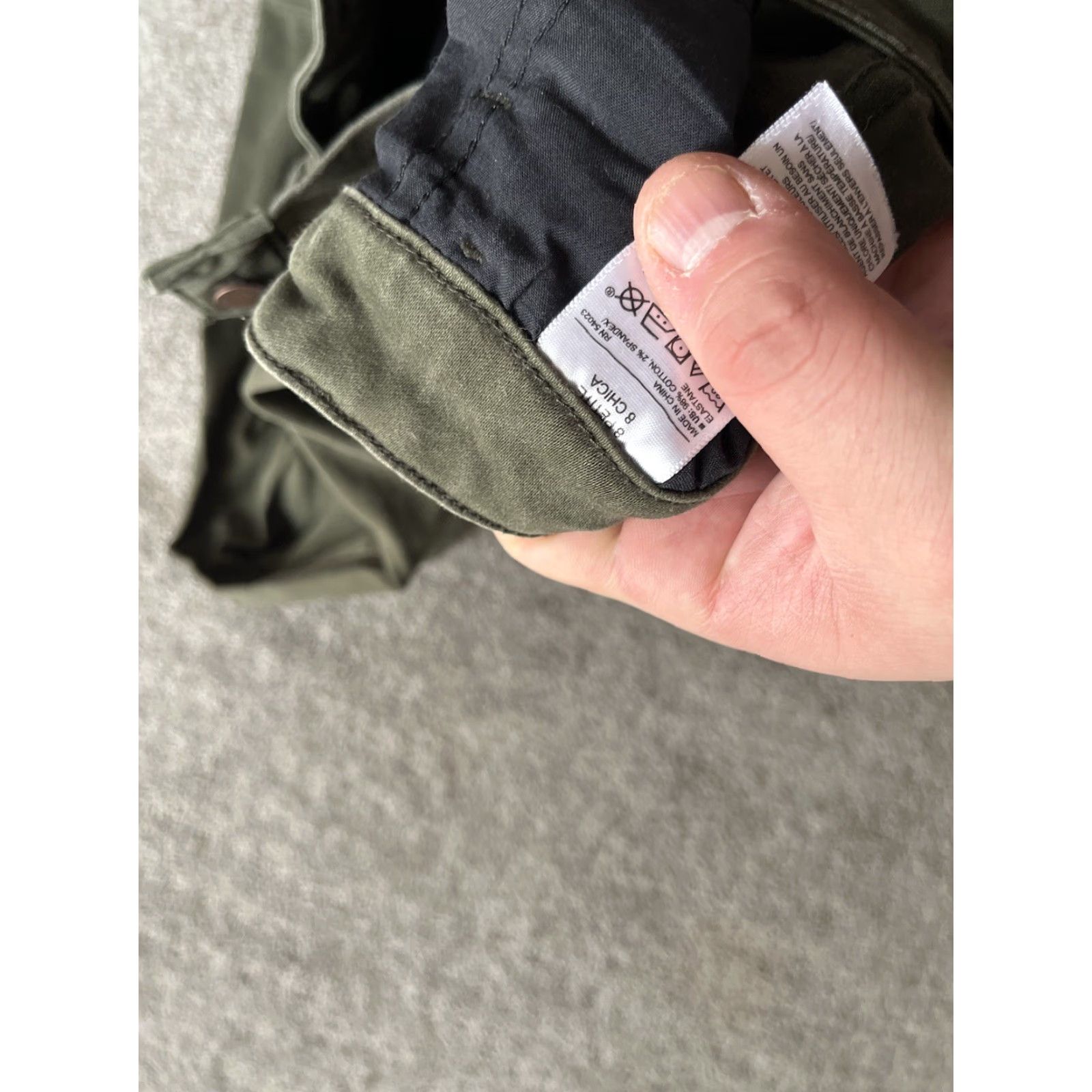 Old Navy Old Navy Jeans Womens Size 8P Mid Rise Rockstar Skinny Green Denim Cotton Spandex Slim Petites 26.5 in Inseam Jeans Size 30" / US 8 / IT 44 - 6 Thumbnail