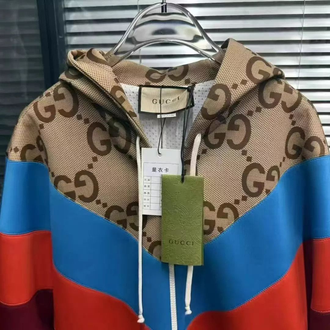 Gucci Gucci GG color blocked jacket NWT size S Size US S / EU 44-46 / 1 - 3 Thumbnail