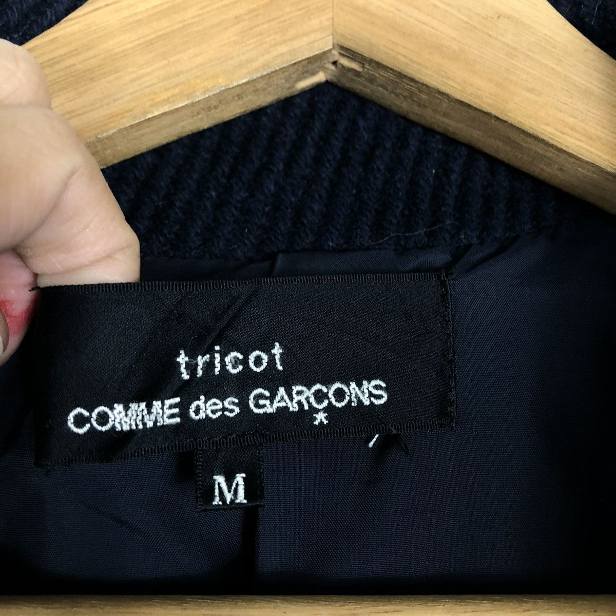 Comme des Garcons 🔥AD2008 VINTAGE TRICOT COMME DES GARCONS LONG JACKET Size M / US 6-8 / IT 42-44 - 17 Thumbnail