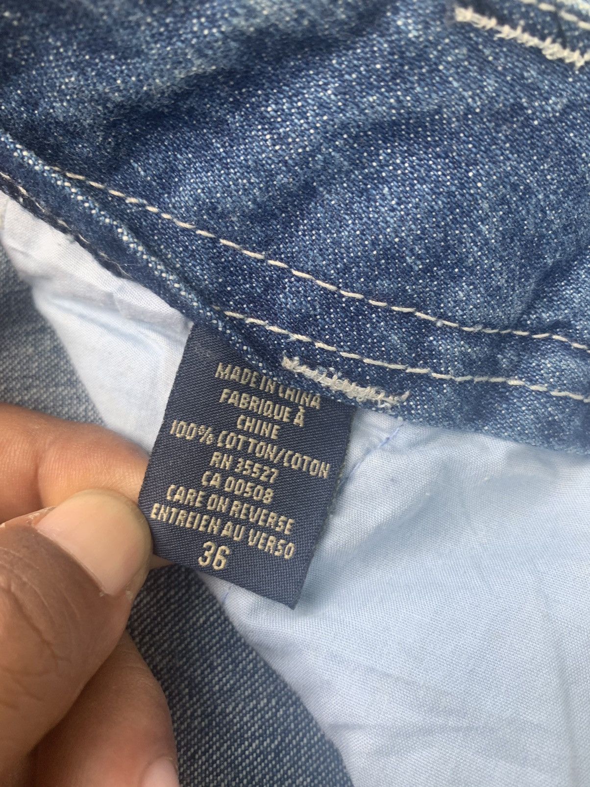 Marithe + Francois Girbaud Le Jean De Marithe Francois Girbaud Reconstructed Pant Size US 35 - 25 Thumbnail