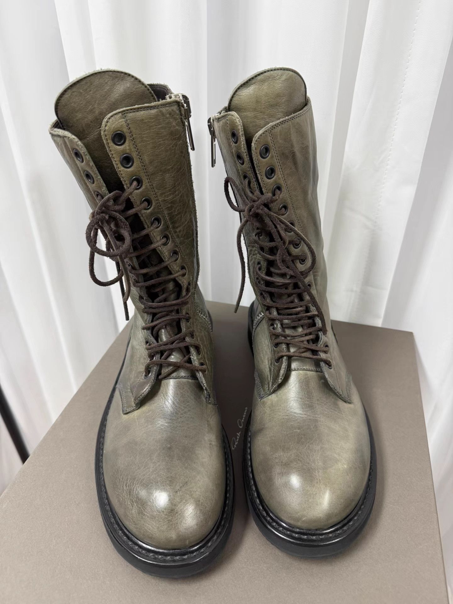 Rick Owens Rick Owens Combat Boots K20 Size US 8 / EU 41 - 2 Thumbnail