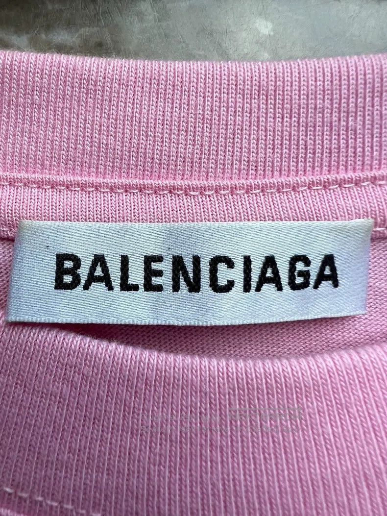 Balenciaga Balenciaga Front and Back Logo Short Sleeve M Size US M / EU 48-50 / 2 - 3 Thumbnail