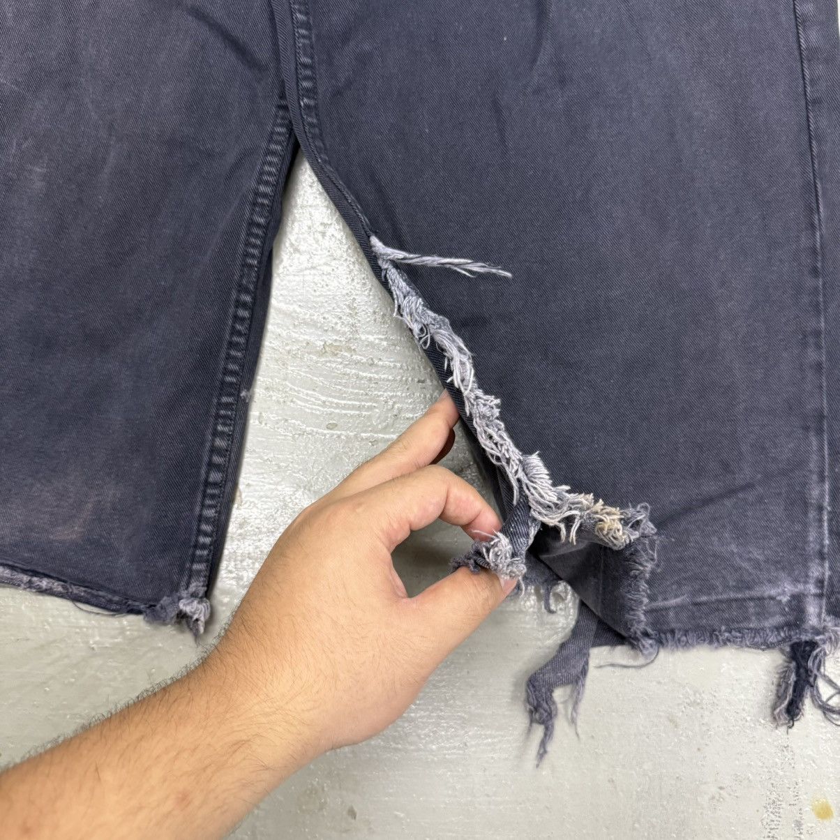 Guess Sunfaded Thrashed Guess Jeans USA Baggy Skater Jeans Size US 30 / EU 46 - 8 Thumbnail