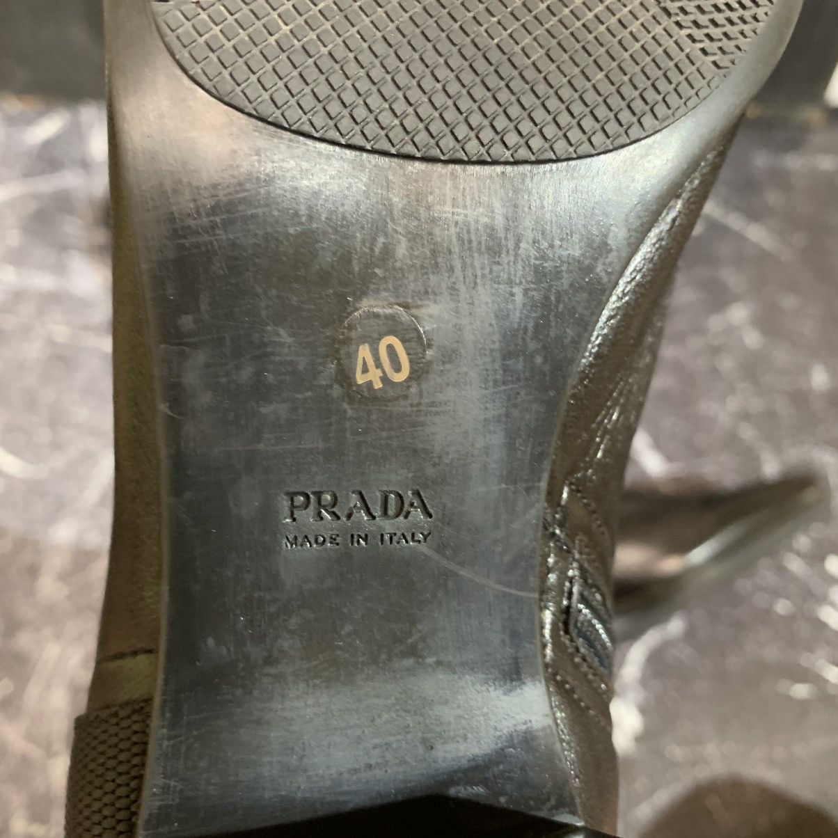 Prada Prada Leather Boots Size 40 Size US 10 / IT 40 - 12 Thumbnail