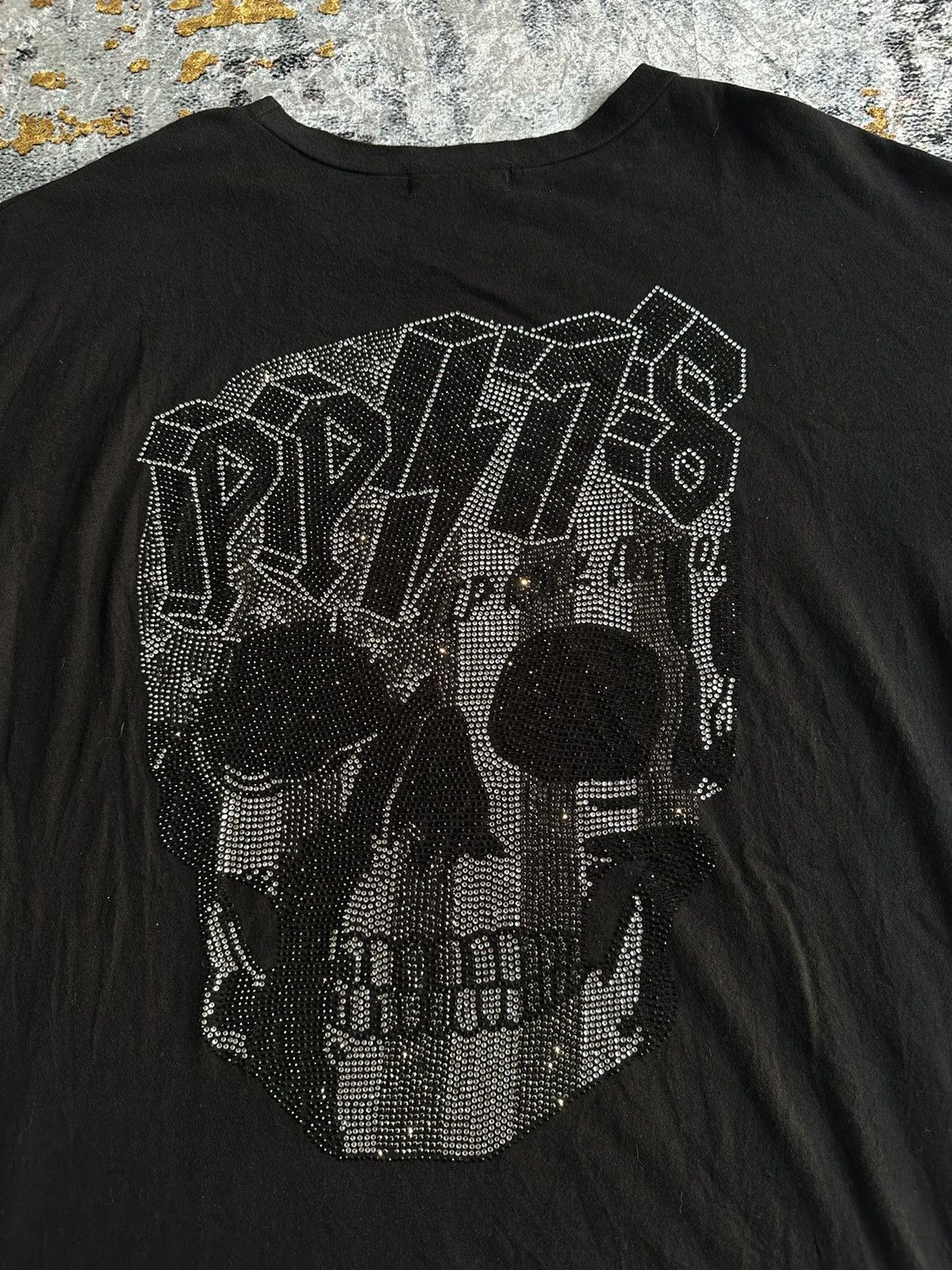 Beauty Beast CRAZY GLITTER SKULL PP78 SEDITIONARIES PUNK STYLE Size US L / EU 52-54 / 3 - 3 Thumbnail