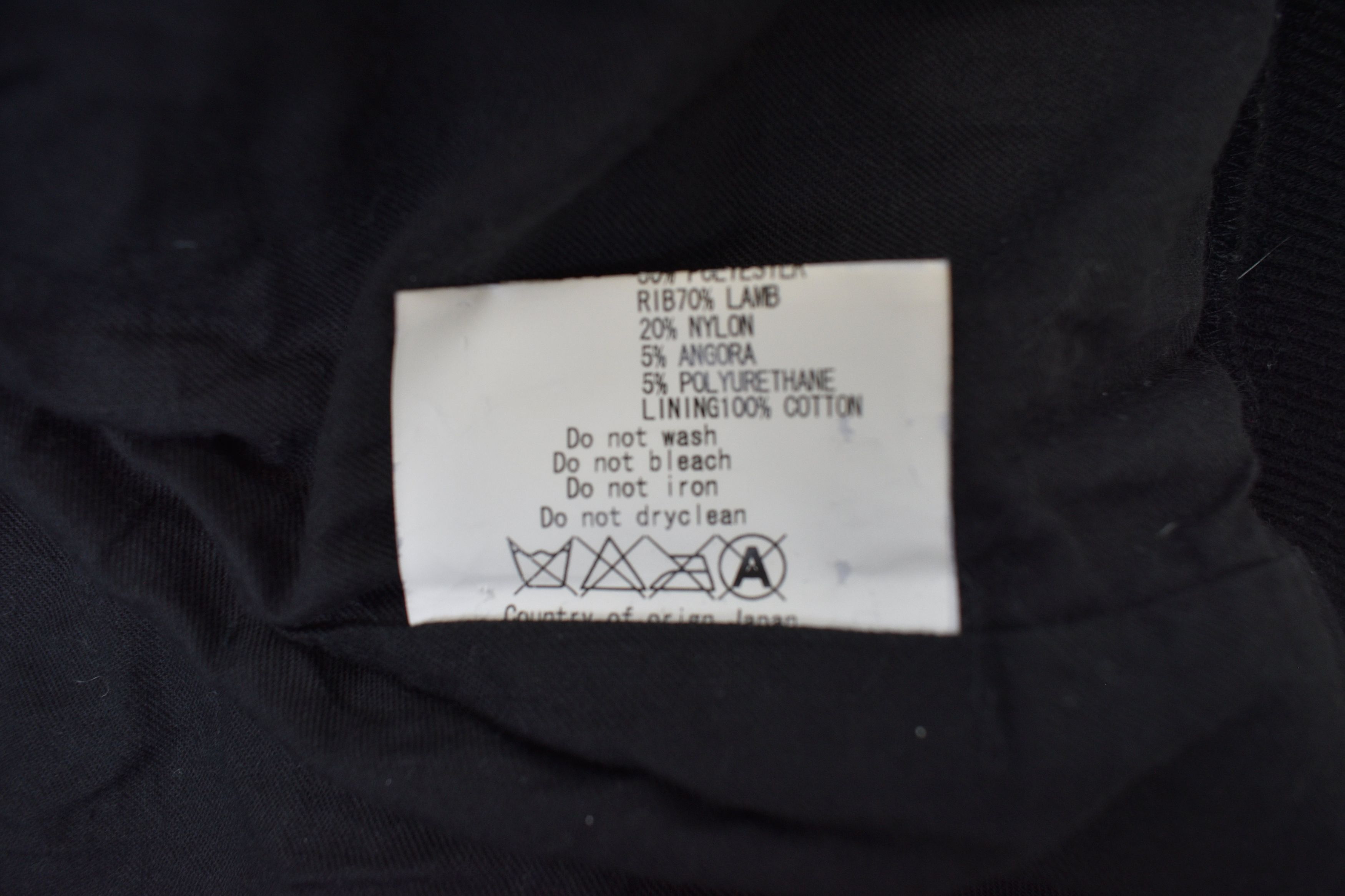 Hussein Chalayan Hussein Chalayan AW03 Butterfly Shearling Zip Bomber Size US XXS / EU 40 - 7 Thumbnail