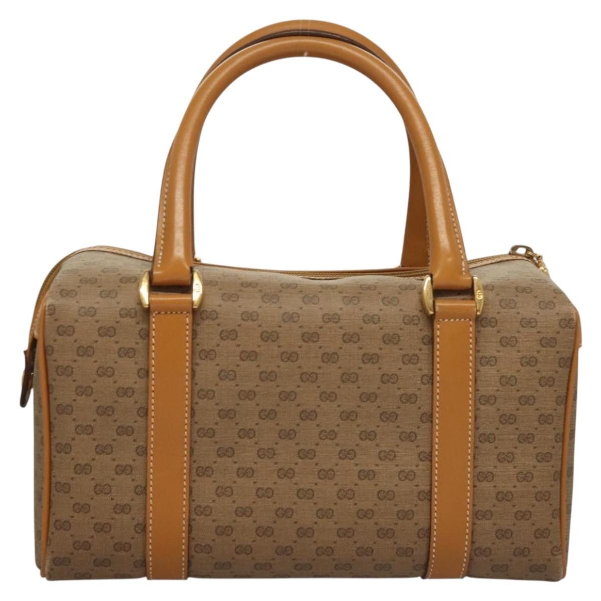 Gucci GUCCI Micro GG Supreme Hand Bag Pvc Beige Gold 000 58 000 58 Size ONE SIZE - 3 Thumbnail