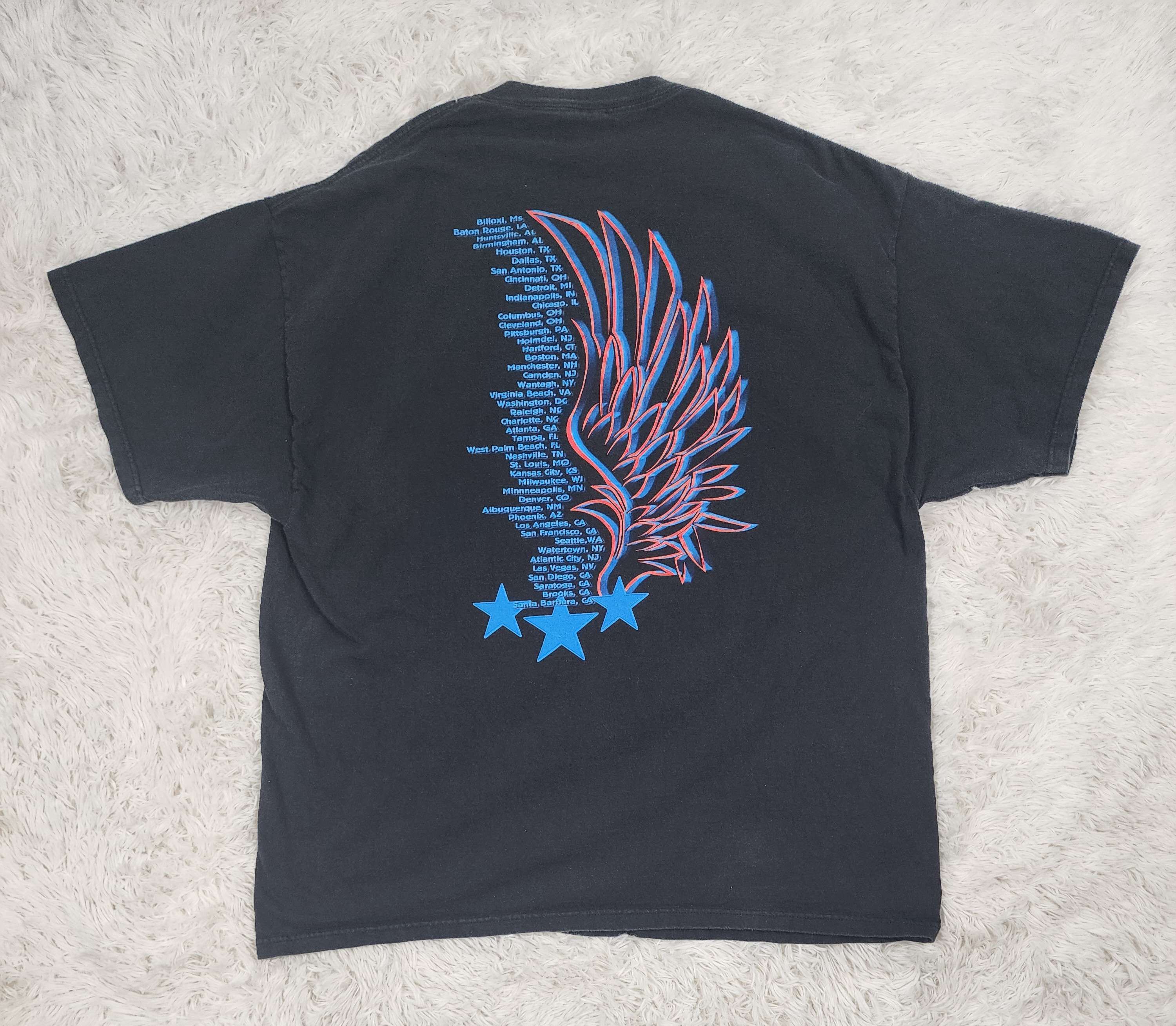 Delta Vintage Y2K Chicago band USA Tour tee Size US XXL / EU 58 / 5 - 5 Thumbnail