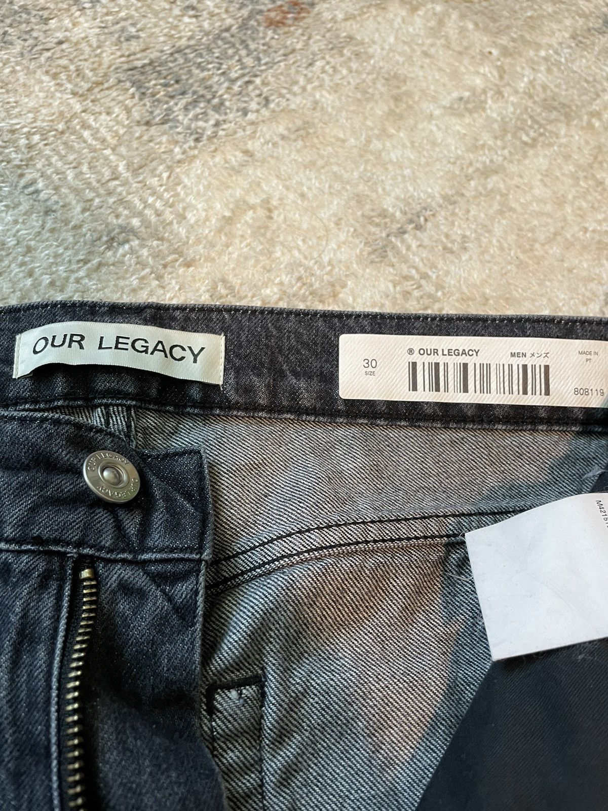 Our Legacy Our Legacy Third Cut Slash Denim Size US 30 / EU 46 - 4 Thumbnail
