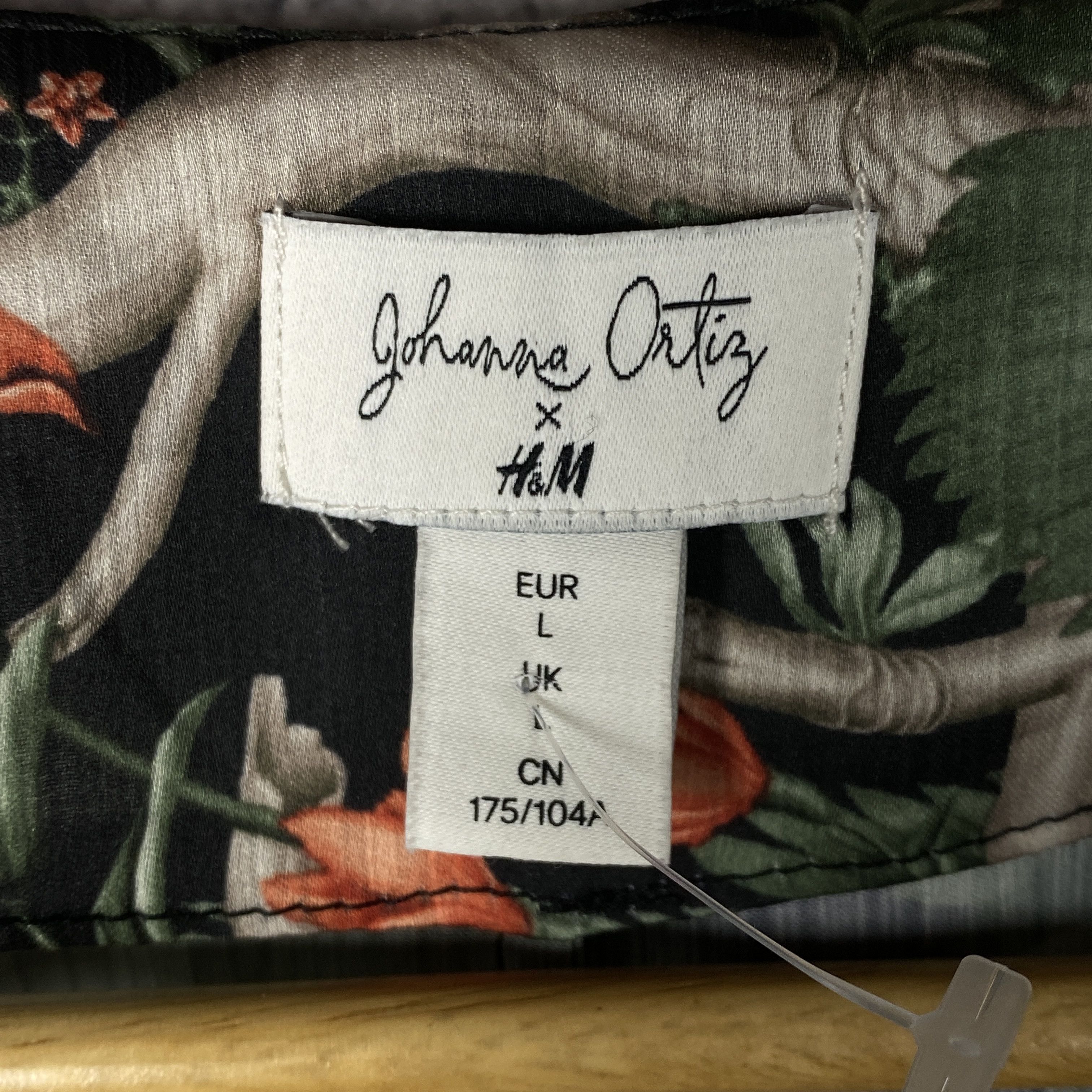 H&M Johanna Ortiz Hm Dress Women's Size L Multicolor Long Sleeve Size L / US 10 / IT 46 - 4 Thumbnail