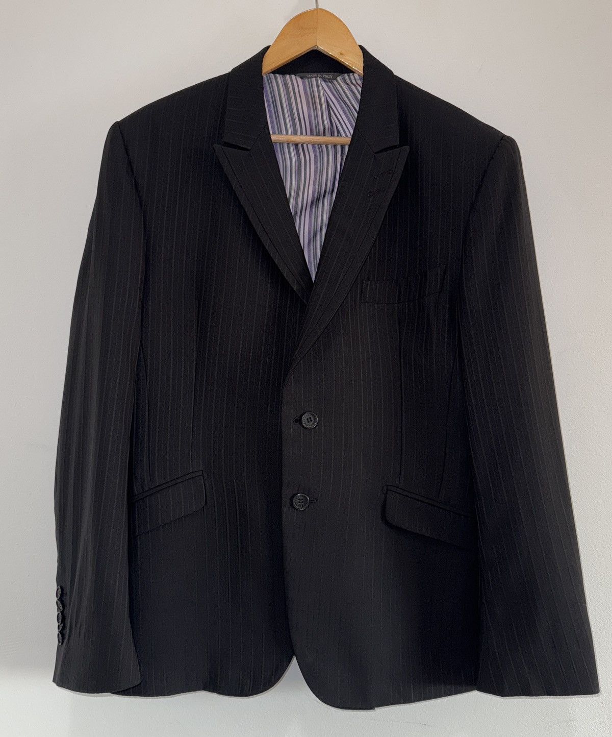 Carlo Pignatelli Carlo Pignatelli Wool Suit Size 42R - 2 Thumbnail