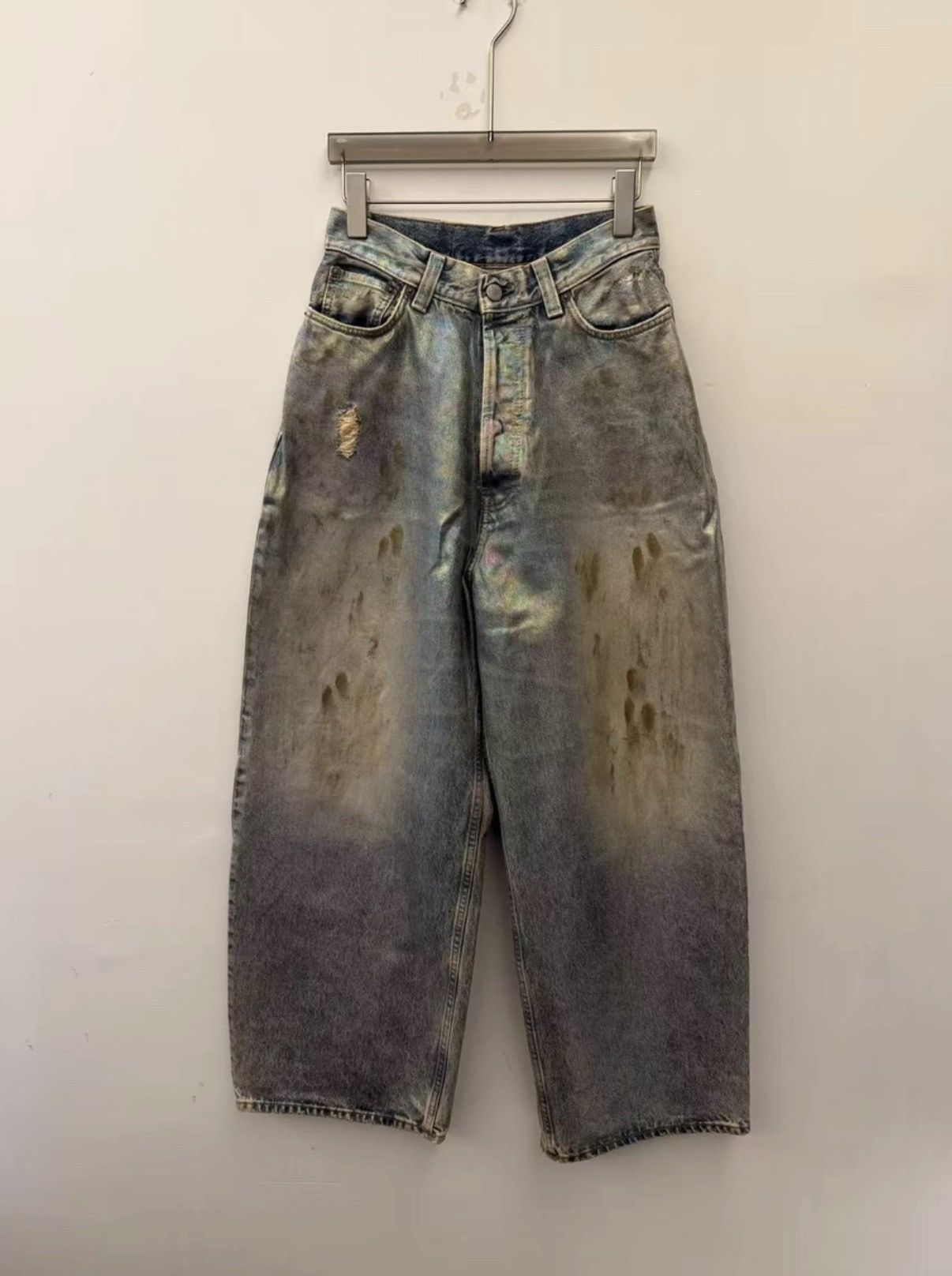 Acne Studios Acne Studios 2023 Asphalt Coating Jeans | Grailed