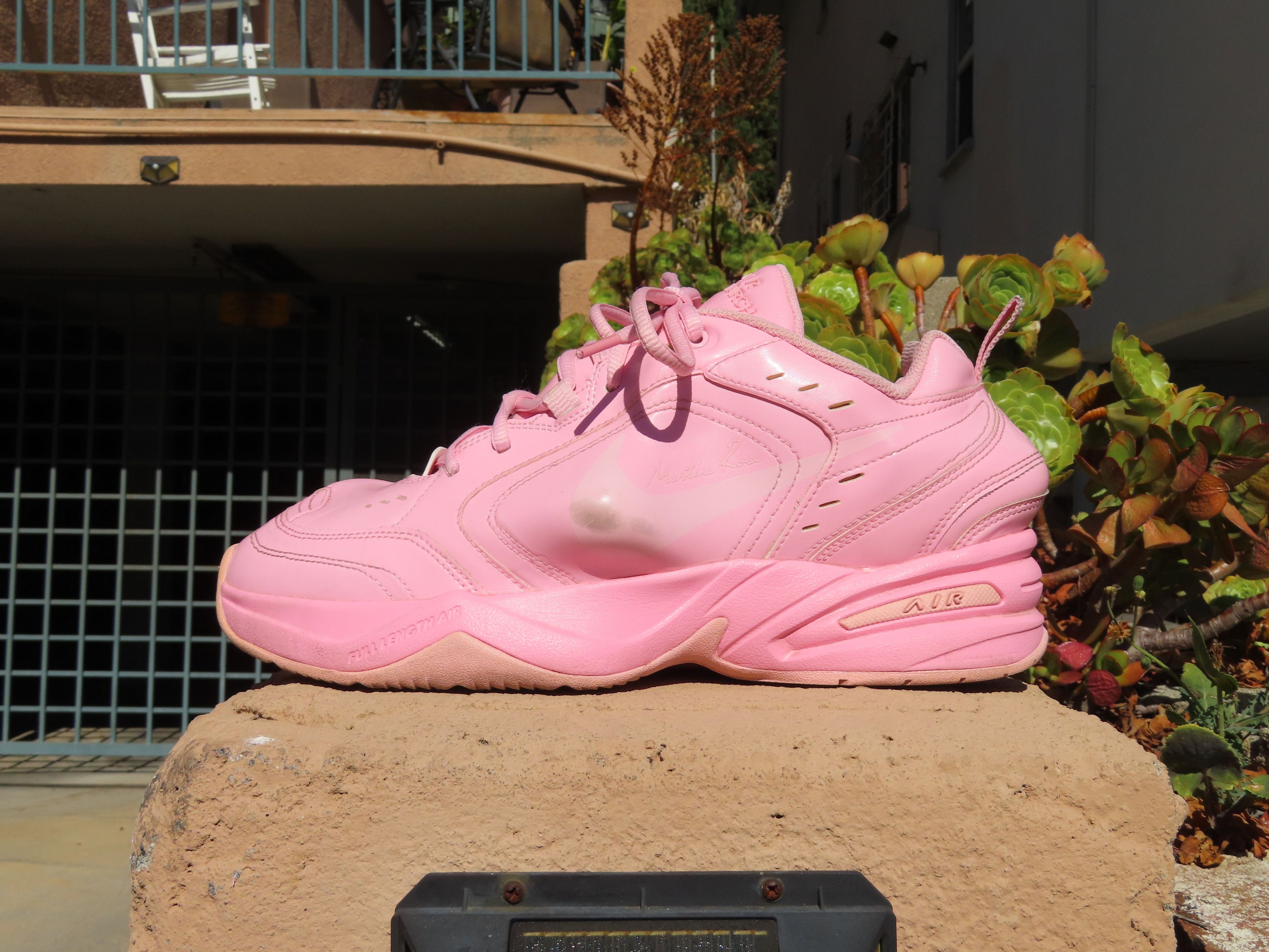 Martine Rose × Nike Nike Air Monarch IV x Martine Rose ‘Pink’ Size US 9 / EU 42 - 2 Thumbnail