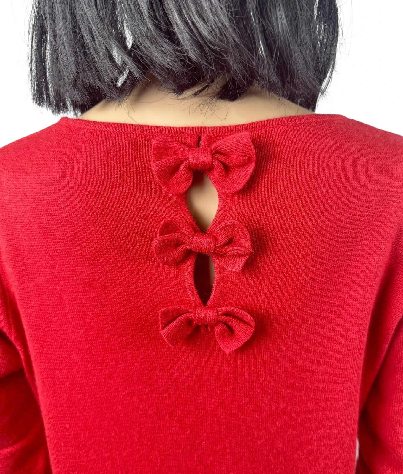 Johnstons Of Elgin Johnstons Of Elgin Silk Cashmere Jumper Bow Decor size M Size M / US 6-8 / IT 42-44 - 4 Thumbnail
