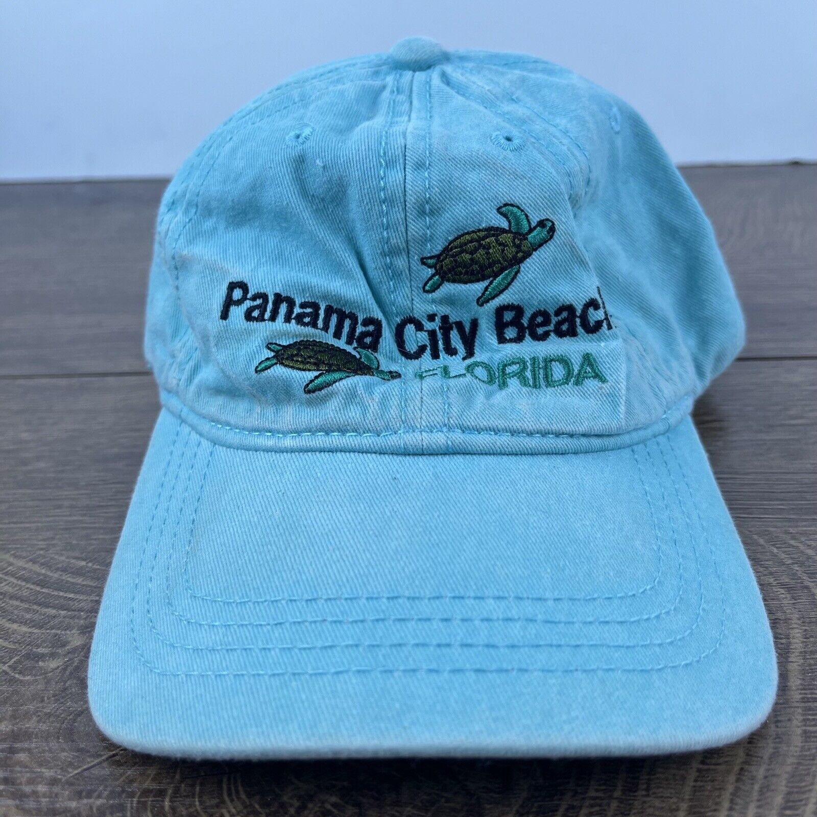Other Panama City Beach Hat Florida Teal Blue Adjustable Hat Teal Size ONE SIZE - 1 Thumbnail