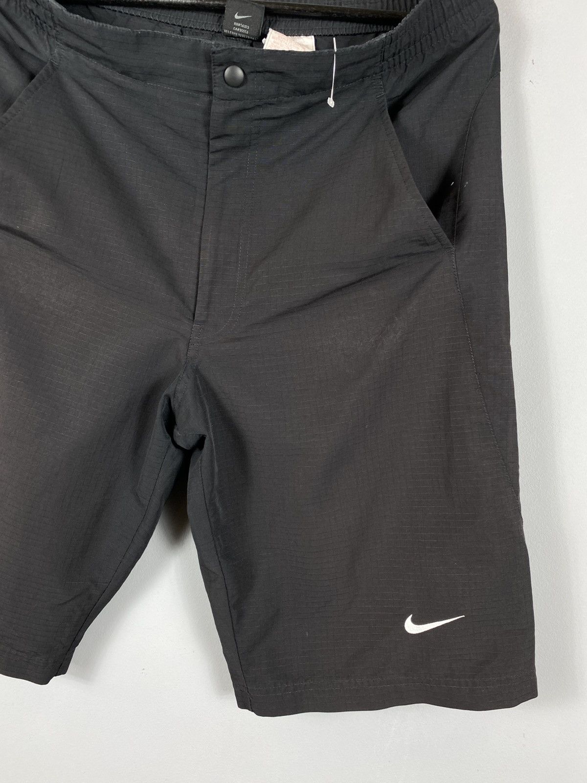 Nike × Vintage 90s Vintage Nike Mini Swoosh Shorts Mens M y2k Size US 32 / EU 48 - 2 Thumbnail