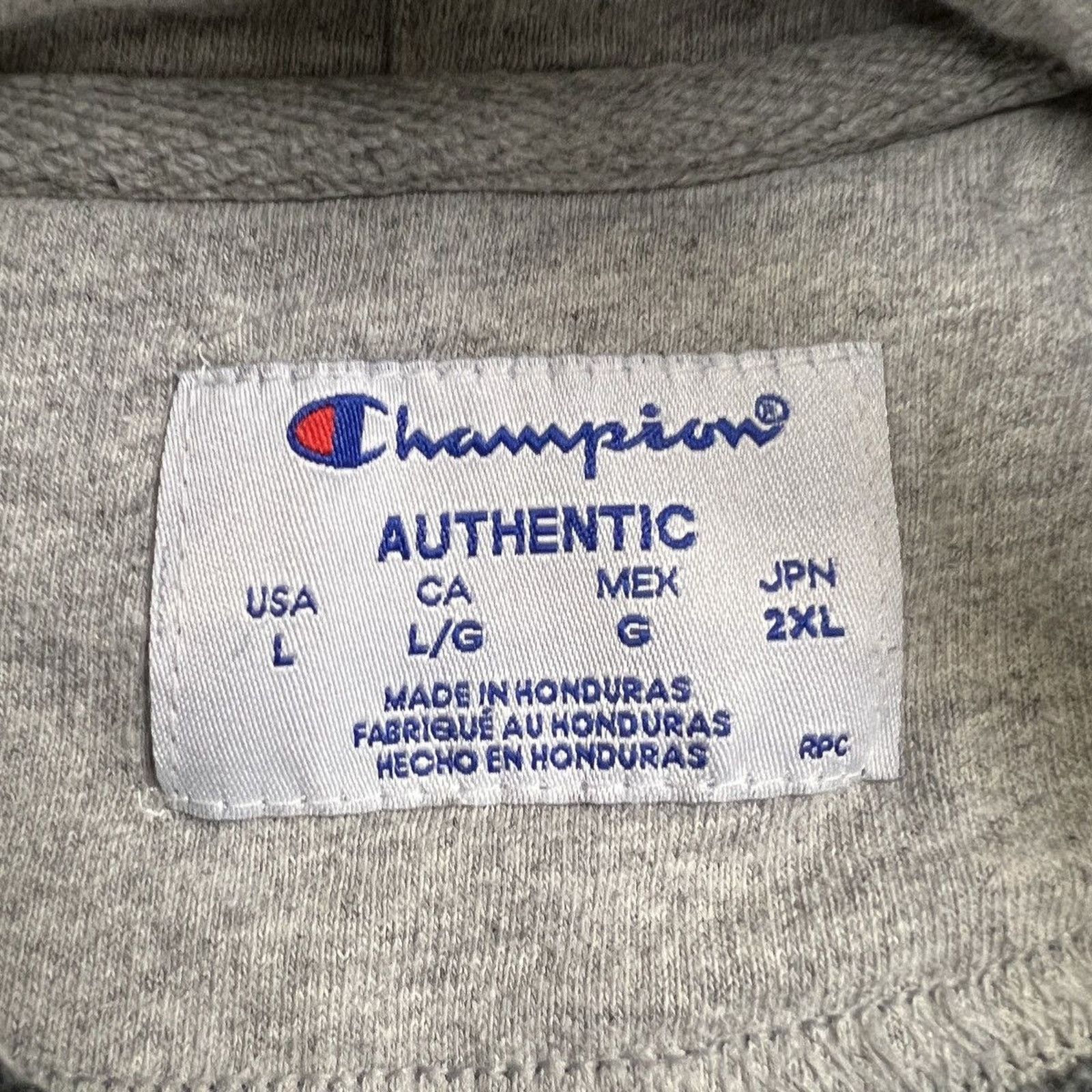 Champion × Vintage Champion Hoodie Authentic Athletic Pullover Hood Sweatshirt Size US L / EU 52-54 / 3 - 5 Thumbnail