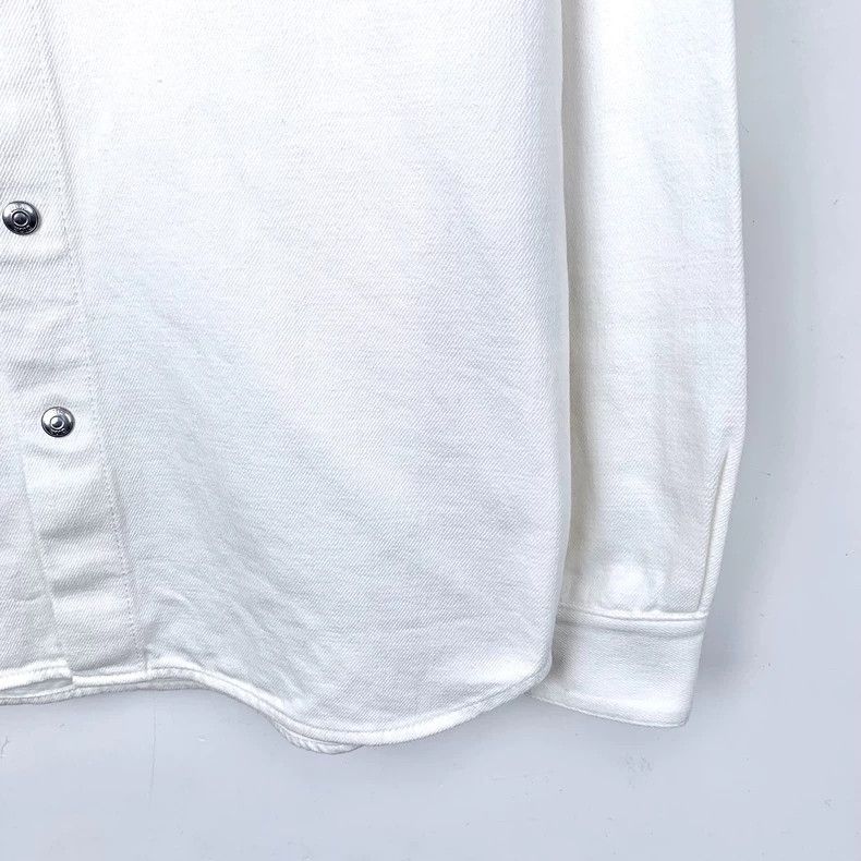 Dior Dior Size 37 White bullhead embroidered cotton lapel single Size US XS / EU 42 / 0 - 4 Thumbnail