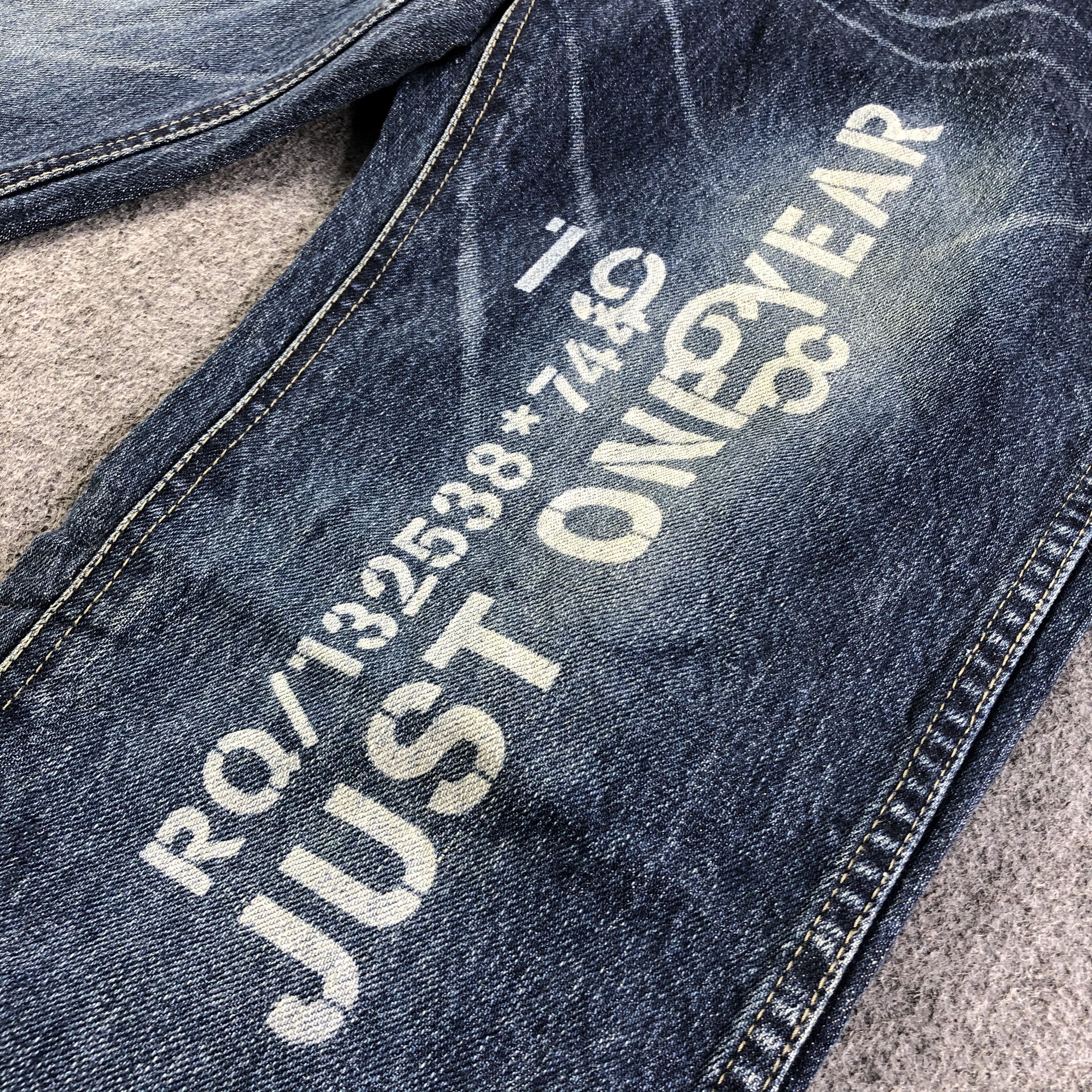 Japanese Brand Japanese Brand Dig Deep Jeans Printed Denim -J2767 Size US 32 / EU 48 - 6 Thumbnail