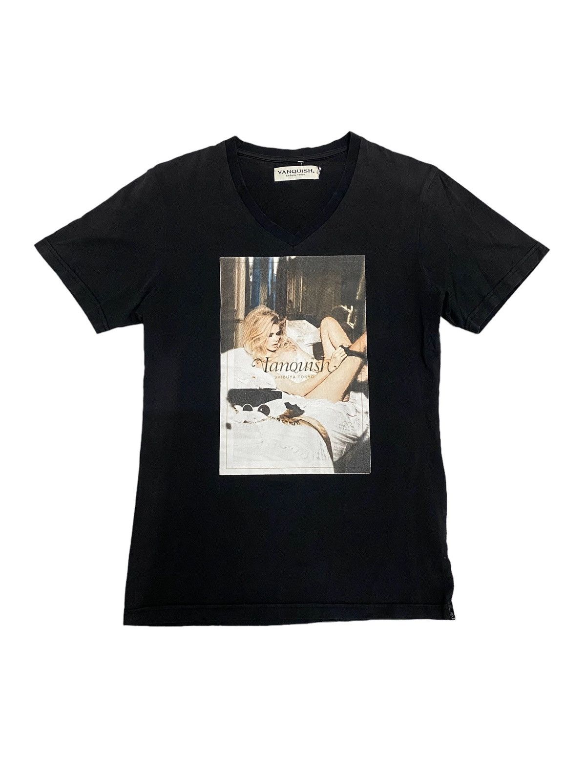 Japanese Brand × Vanquish × Vintage Vintage Vanquish Sexy Girl Japanese Tee Size S / US 4 / IT 40 - 1 Thumbnail