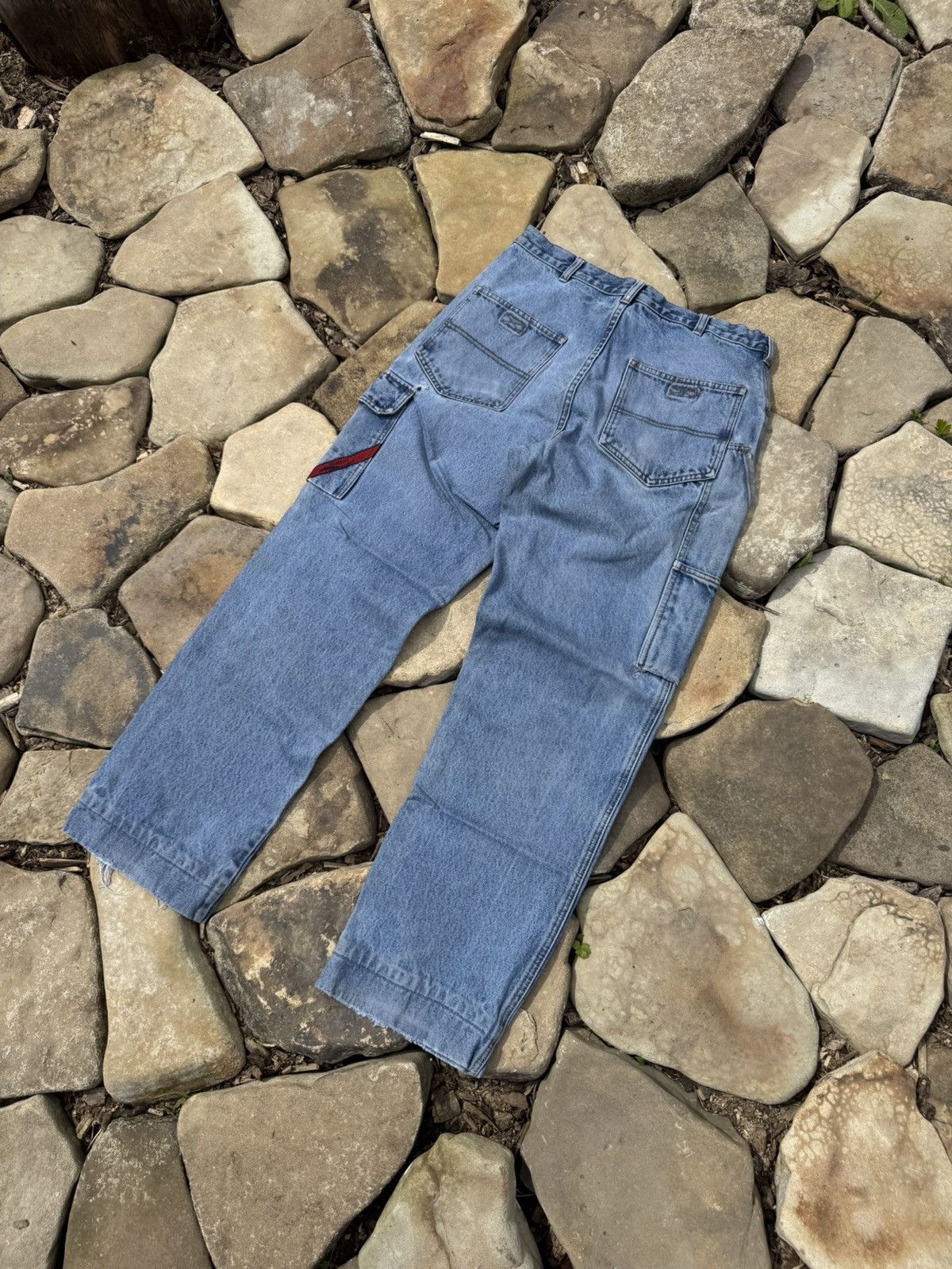 Vintage Vintage Wikland Workwear Distressed Carpenter Pants Size US 32 / EU 48 - 3 Thumbnail