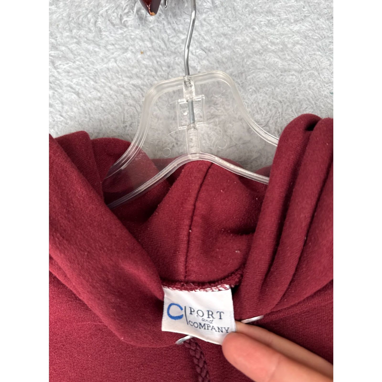 Vintage PF Changs Hoodie Adult Small Red Cotton Blend Long Sleeve Pullover with Logo for Men Size US S / EU 44-46 / 1 - 6 Thumbnail