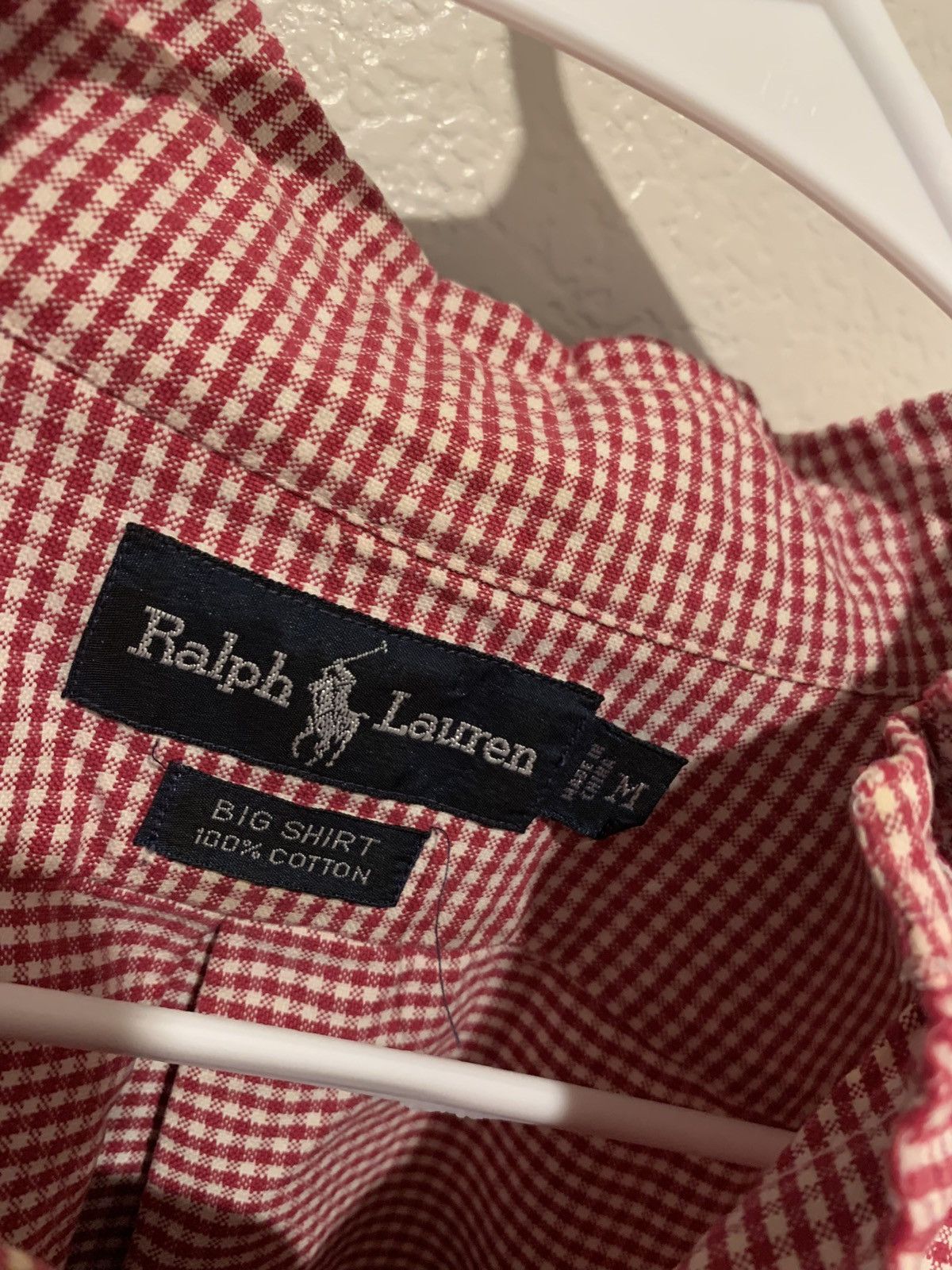 Ralph Lauren Cropped Ralph Lauren checkered button down Size US M / EU 48-50 / 2 - 3 Thumbnail