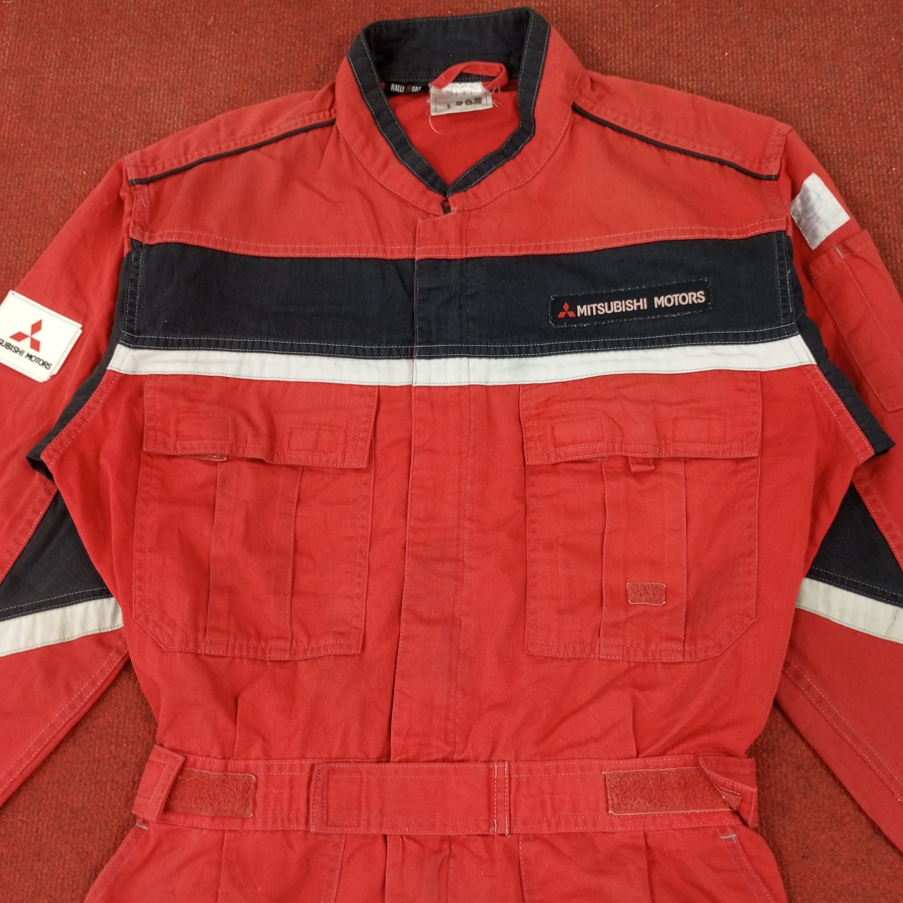 Japanese Brand × Vintage Mitsubishi Motors Japanese Workwear Coverall Jacket Size US M / EU 48-50 / 2 - 5 Thumbnail