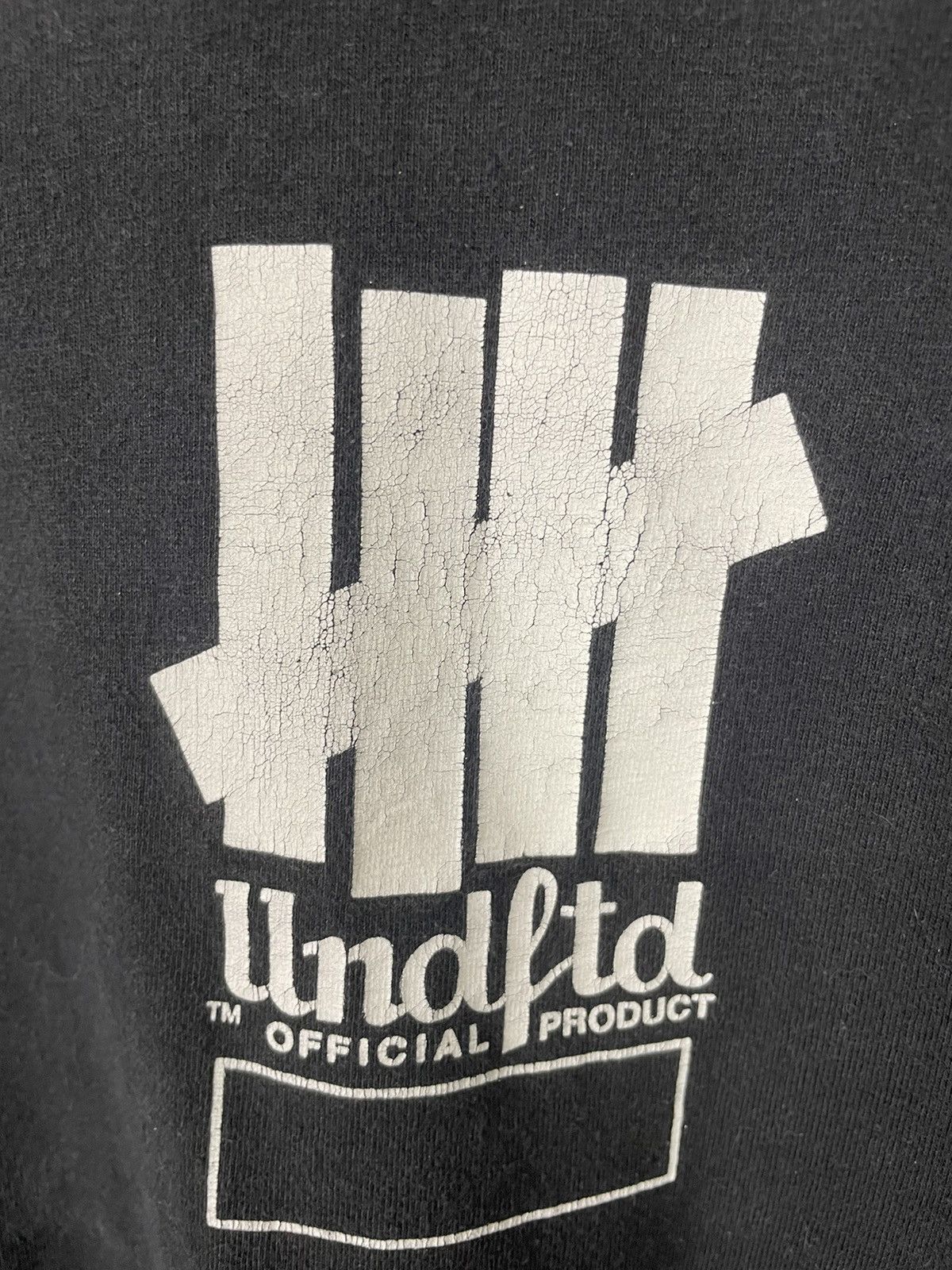 Undefeated Undefeated Black Tshirt Size US L / EU 52-54 / 3 - 6 Thumbnail