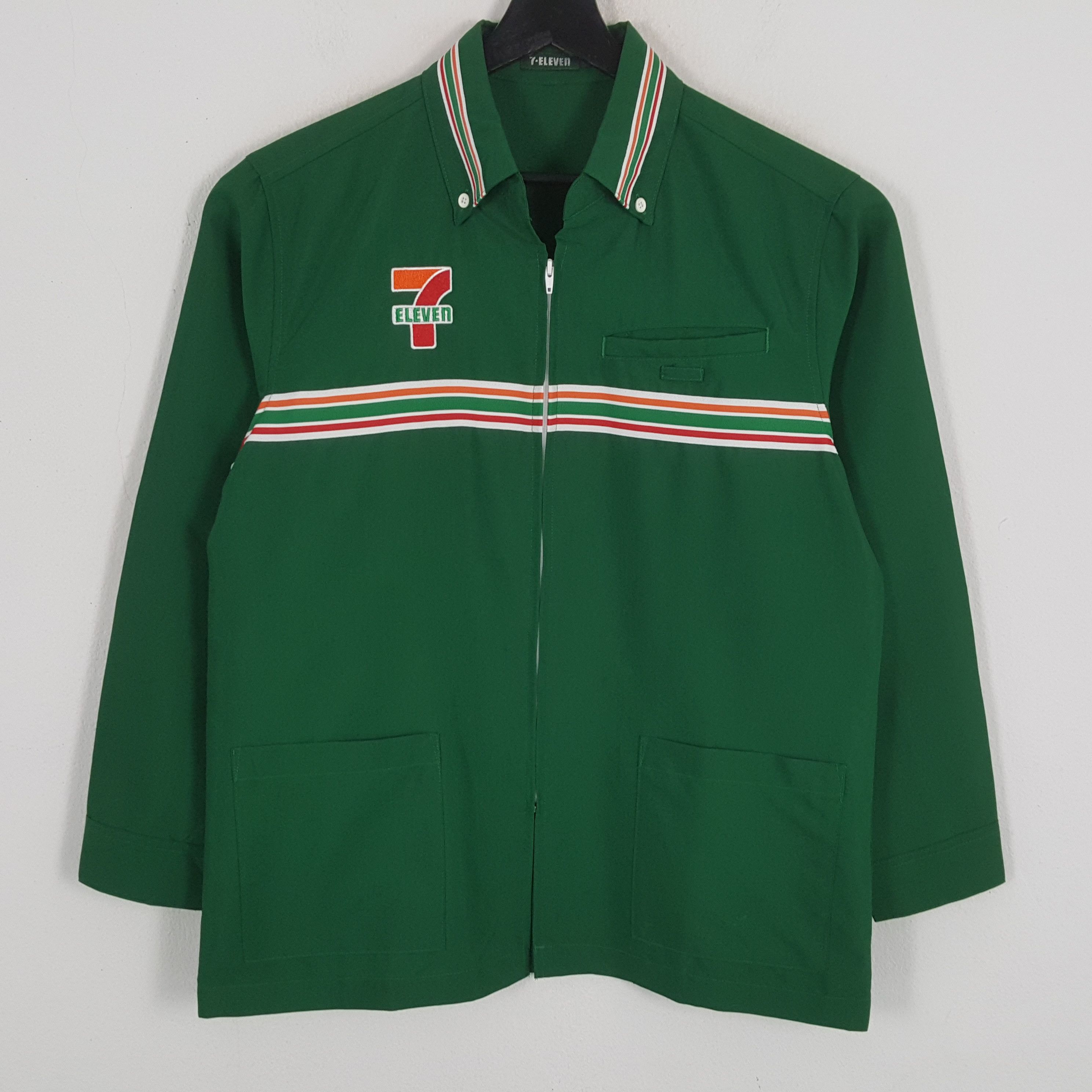 Japanese Brand × Vintage 7 Eleven Japanese Workers Uniform Jacket Size US M / EU 48-50 / 2 - 3 Thumbnail