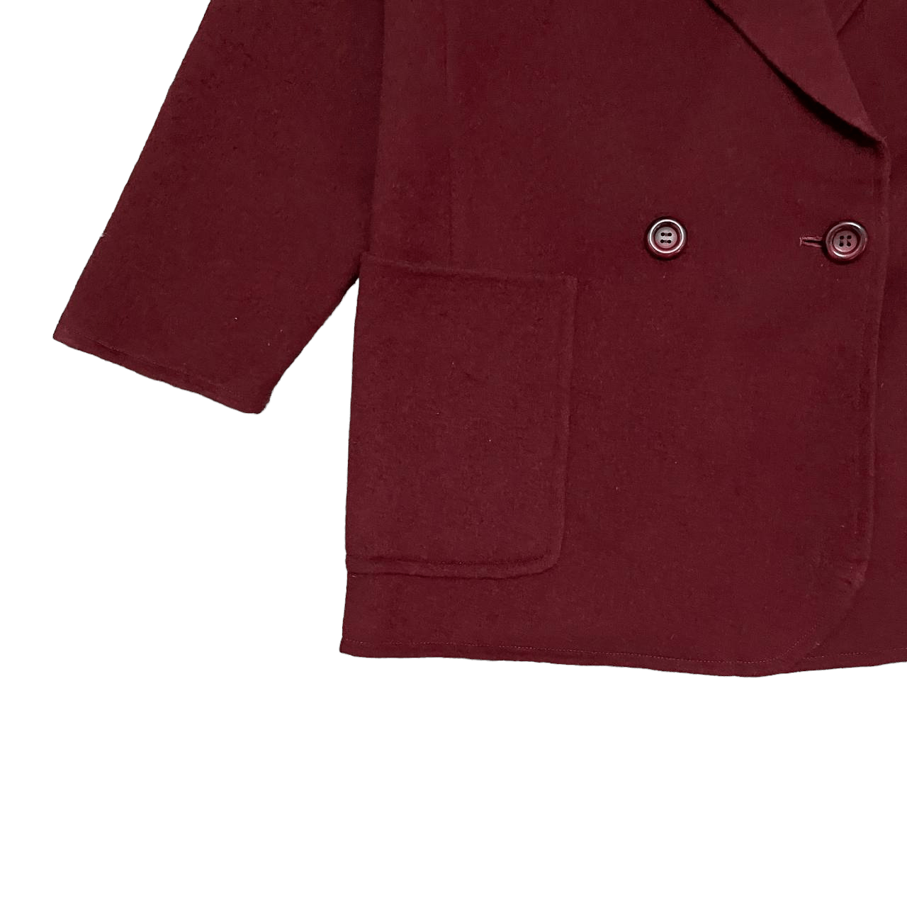 Burberry Vintage 90's Burberry Wool Coat Size US M / EU 48-50 / 2 - 3 Thumbnail