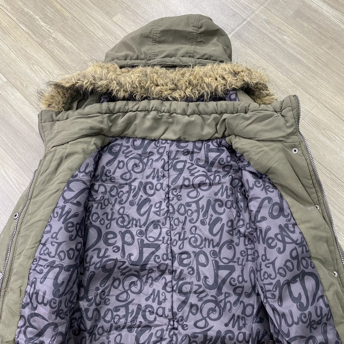 If Six Was Nine 2000s Japanese Gothic IfSixWasNine Goa Lgb Bono Fur Jacket Size US S / EU 44-46 / 1 - 11 Thumbnail