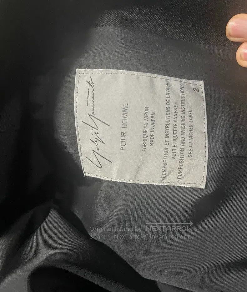 Yohji Yamamoto Yohji Yamamoto 16 AW Parachute Buckle Side Pocket Suit Jac Size US M / EU 48-50 / 2 - 5 Thumbnail