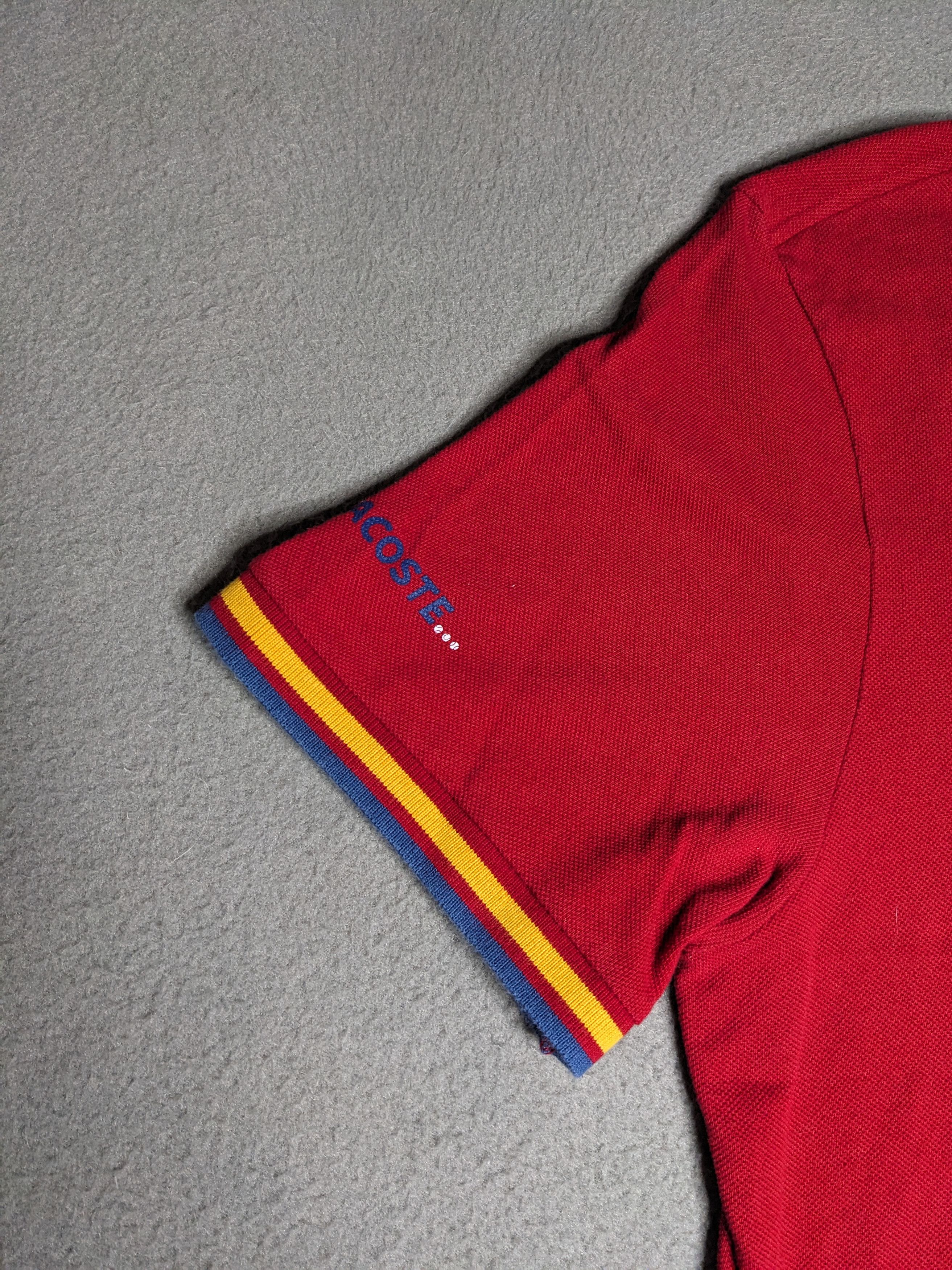 Lacoste VINTAGE Lacoste Sport Polo Shirt Mens XL Size 6 Red Size US XL / EU 56 / 4 - 4 Thumbnail