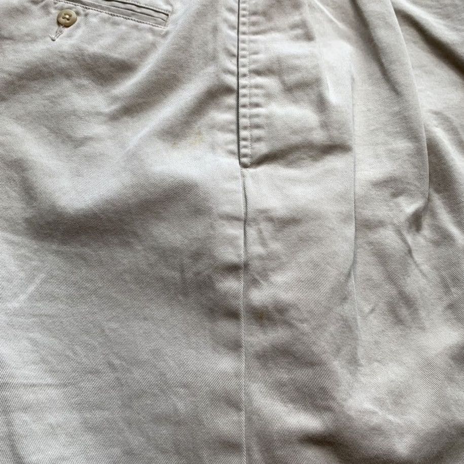 Polo Ralph Lauren Polo Ralph Lauren Tyler Shorts Mens 34 Chino Beige Pleated Logo 90s Summer Casual Outdoor Beach Shirt/Bottoms Size US S / EU 44-46 / 1 - 7 Thumbnail