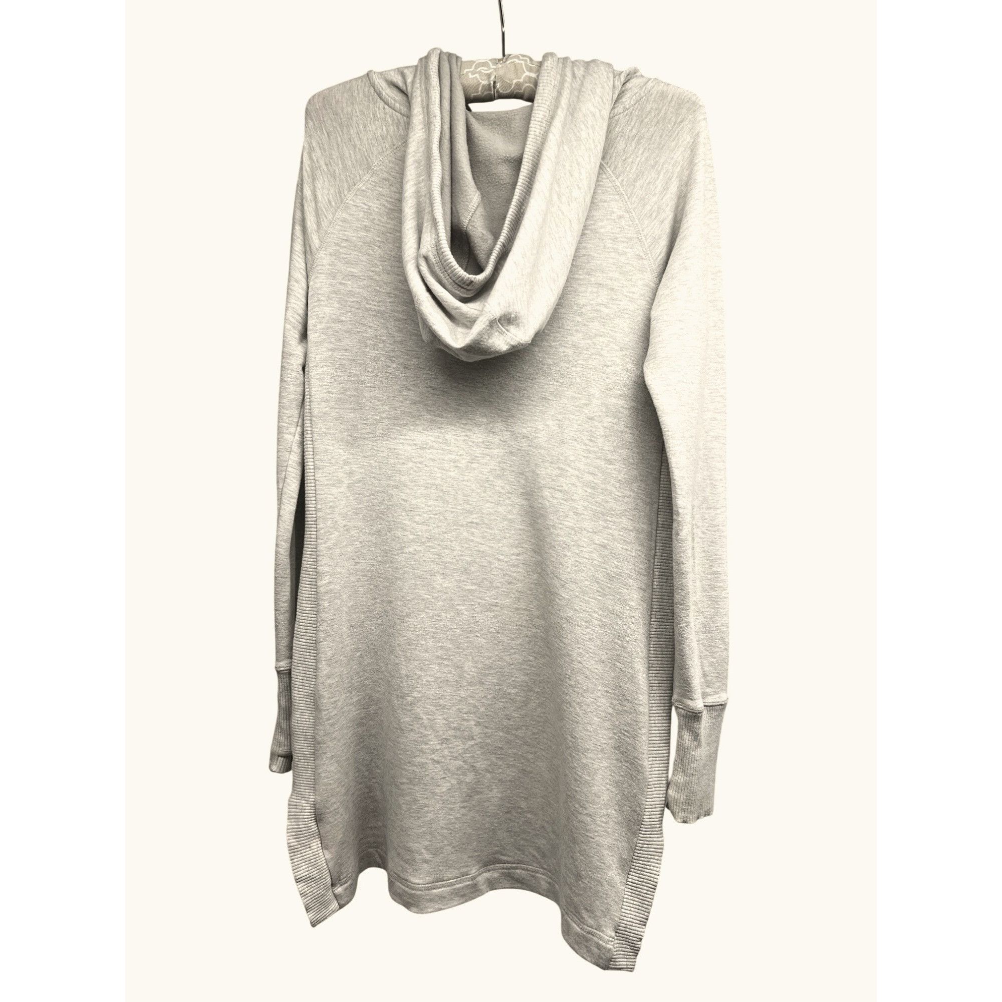 Athleta Athleta Cozy Karma Beige Pullover Boho Hoodie Dress XS Faux Size XS / US 0-2 / IT 36-38 - 3 Thumbnail