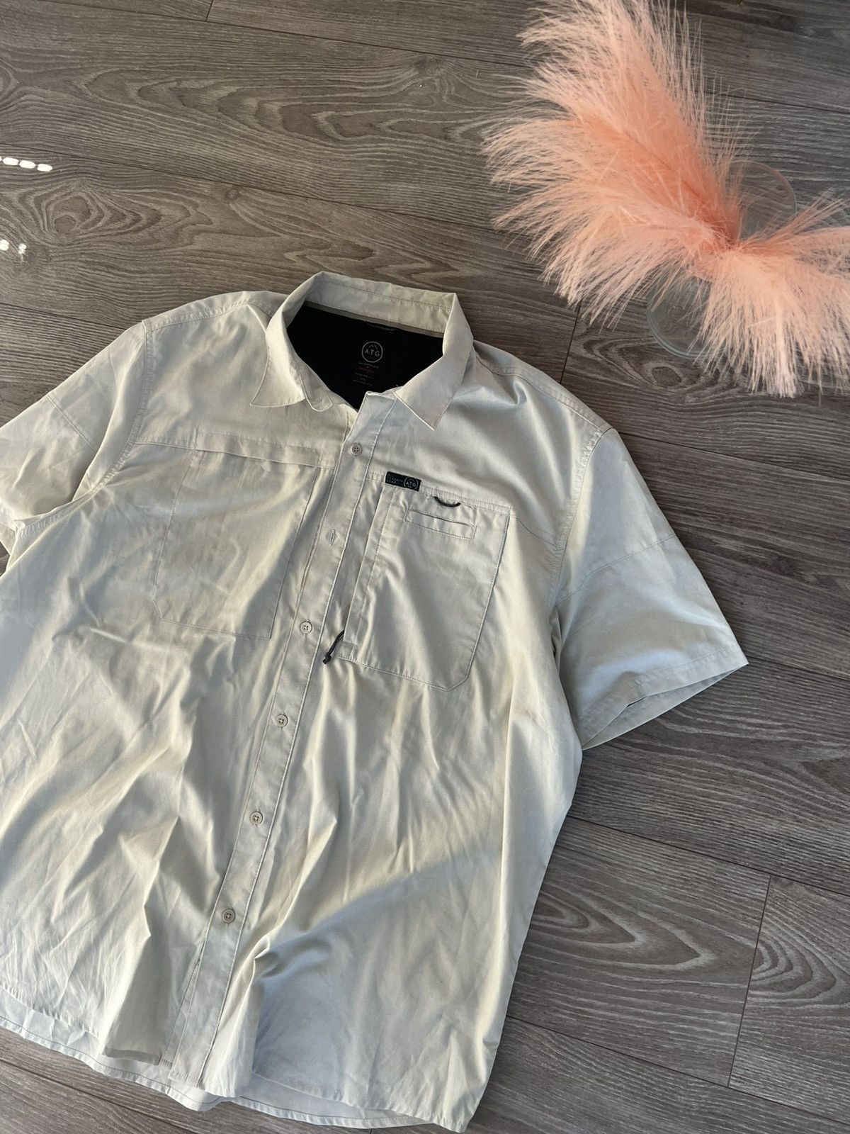 Wrangler ‼️Vintage Wrangler Outdoor ATG All Terrain Gear Pocket Shirt‼️ Size US XXL / EU 58 / 5 - 8 Thumbnail