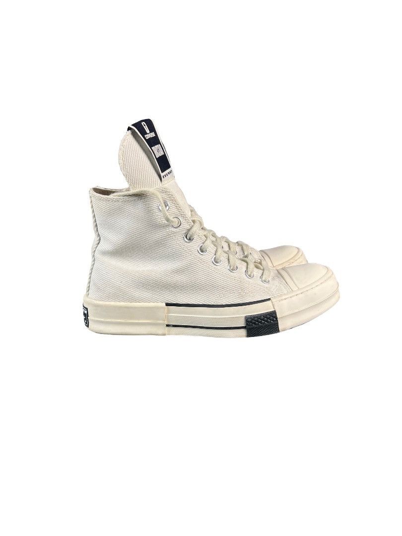 Rick Owens Rick Owens DRKSHDW x Converse Darkstar High Top US Size 7 Size US 7 / EU 40 - 4 Thumbnail