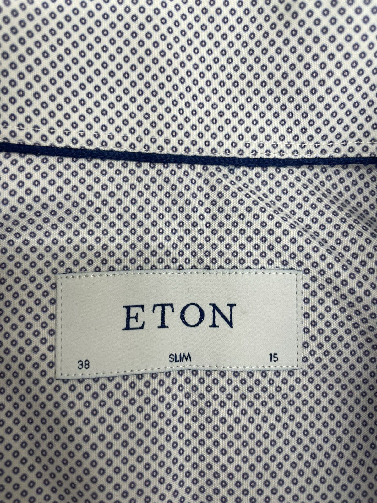 Eton Eton Slim Fit Dress Shirt Size US M / EU 48-50 / 2 - 3 Thumbnail