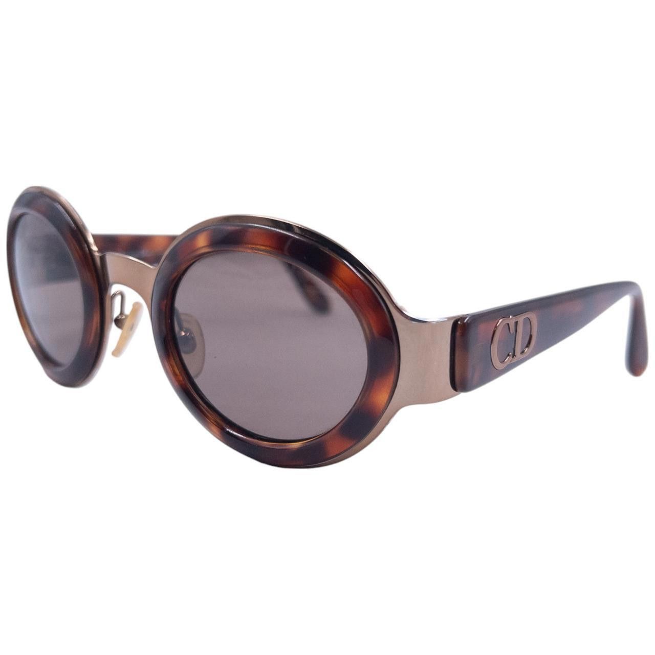 Christian Dior Monsieur Vintage Dior Tortoise Shell Sunglasses Size ONE SIZE - 1 Thumbnail