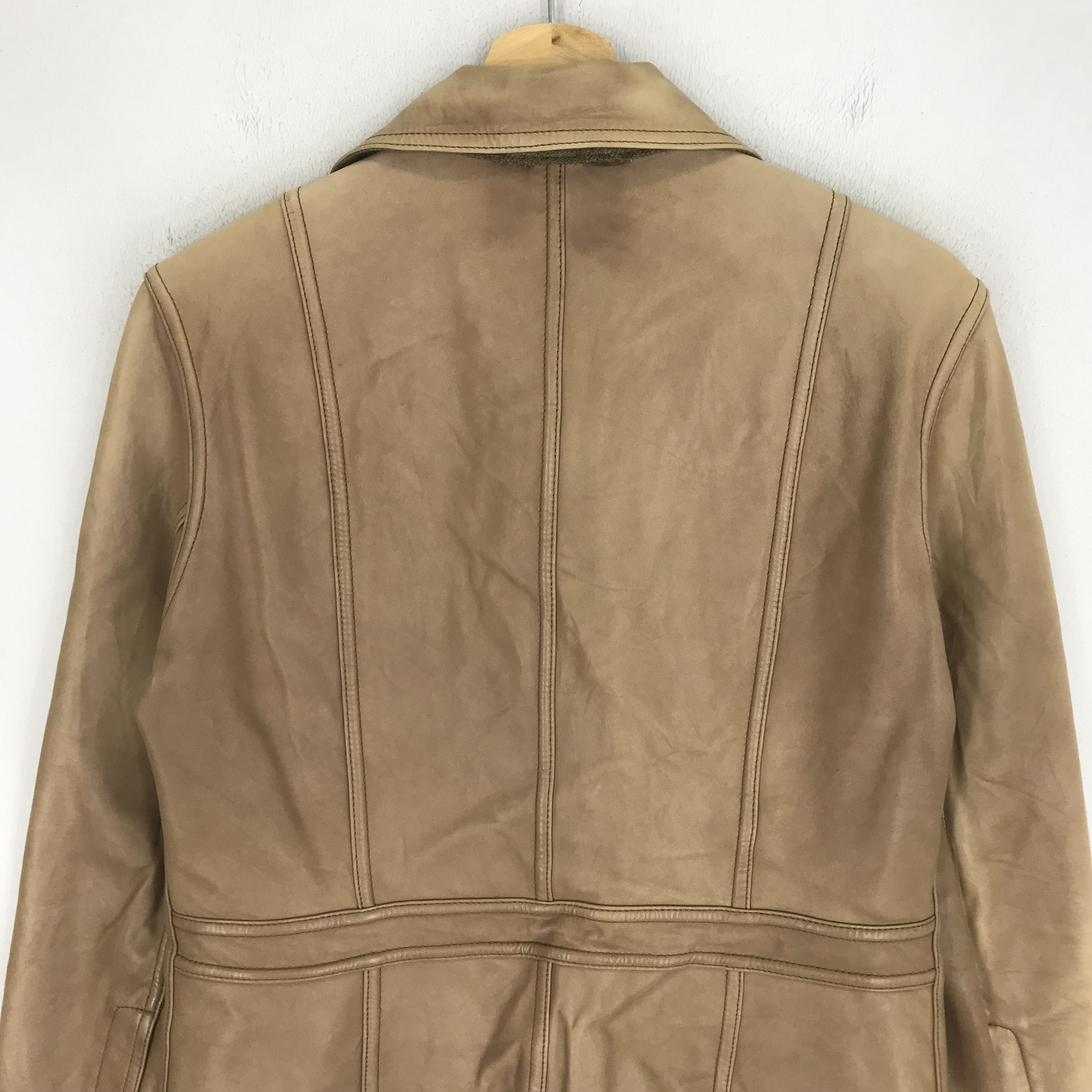 Polo Ralph Lauren Vintage Ralph Lauren Brown Genuine Leather Jacket - 244 Size US S / EU 44-46 / 1 - 10 Thumbnail