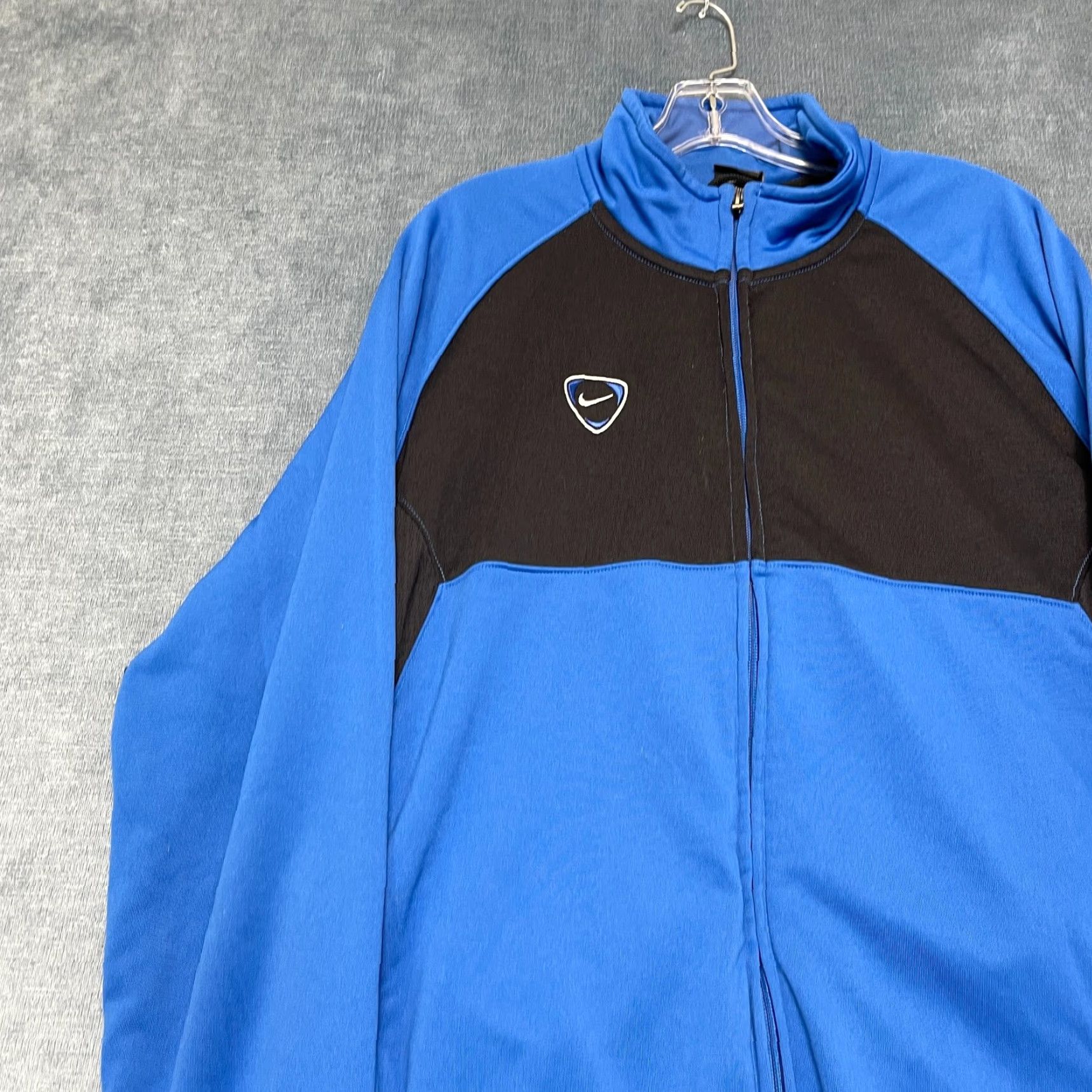 Nike ACG VINTAGE Nike ACG Soccer Track Jacket Men L Blue Black Full Zip Size US L / EU 52-54 / 3 - 4 Thumbnail