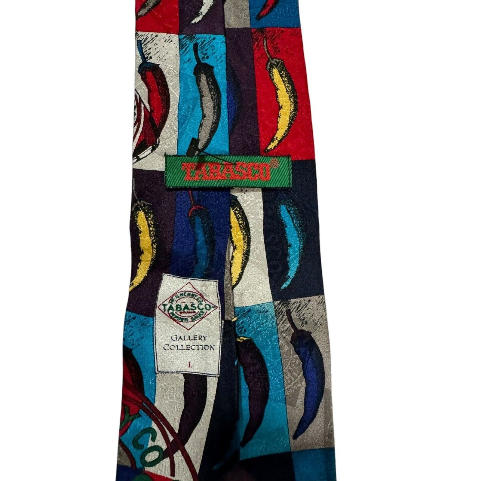 Tabasco Tabasco Sauce Gallery Collection Cayenne Peppers Necktie Size ONE SIZE - 4 Thumbnail