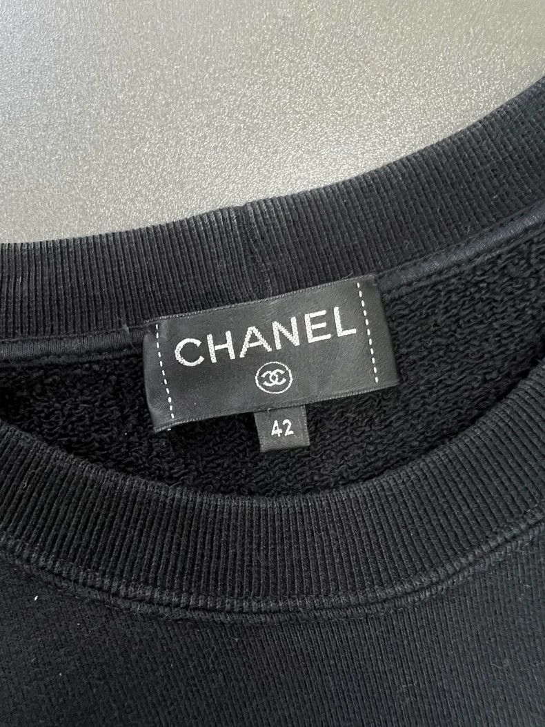 Chanel Chanel Perspective astronaut round-neck sweatshirt 2504-Nex Size M / US 6-8 / IT 42-44 - 3 Thumbnail